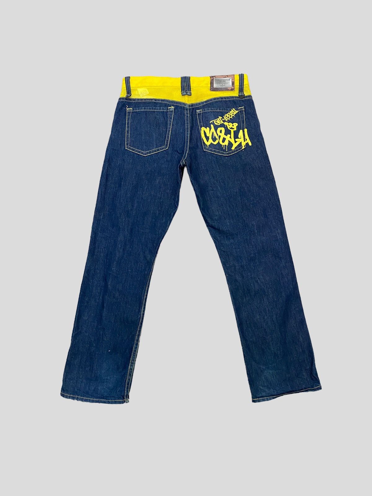 Japanese Brand VINTAGE CO & LU DAICOCK INSPIRED EVISU JEANS Size US 30 / EU 46 - 1 Thumbnail