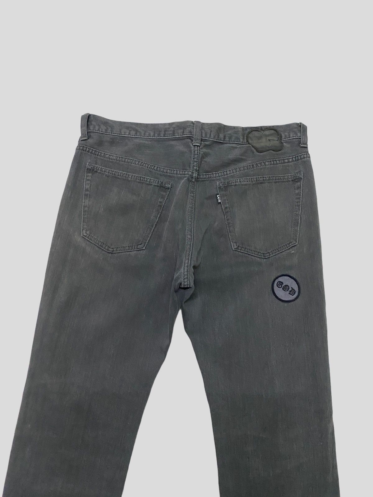 Number (N)ine Number (N)ine AWO4 'Give Peace A Chance' Denim Jeans Size US 29 - 8 Thumbnail