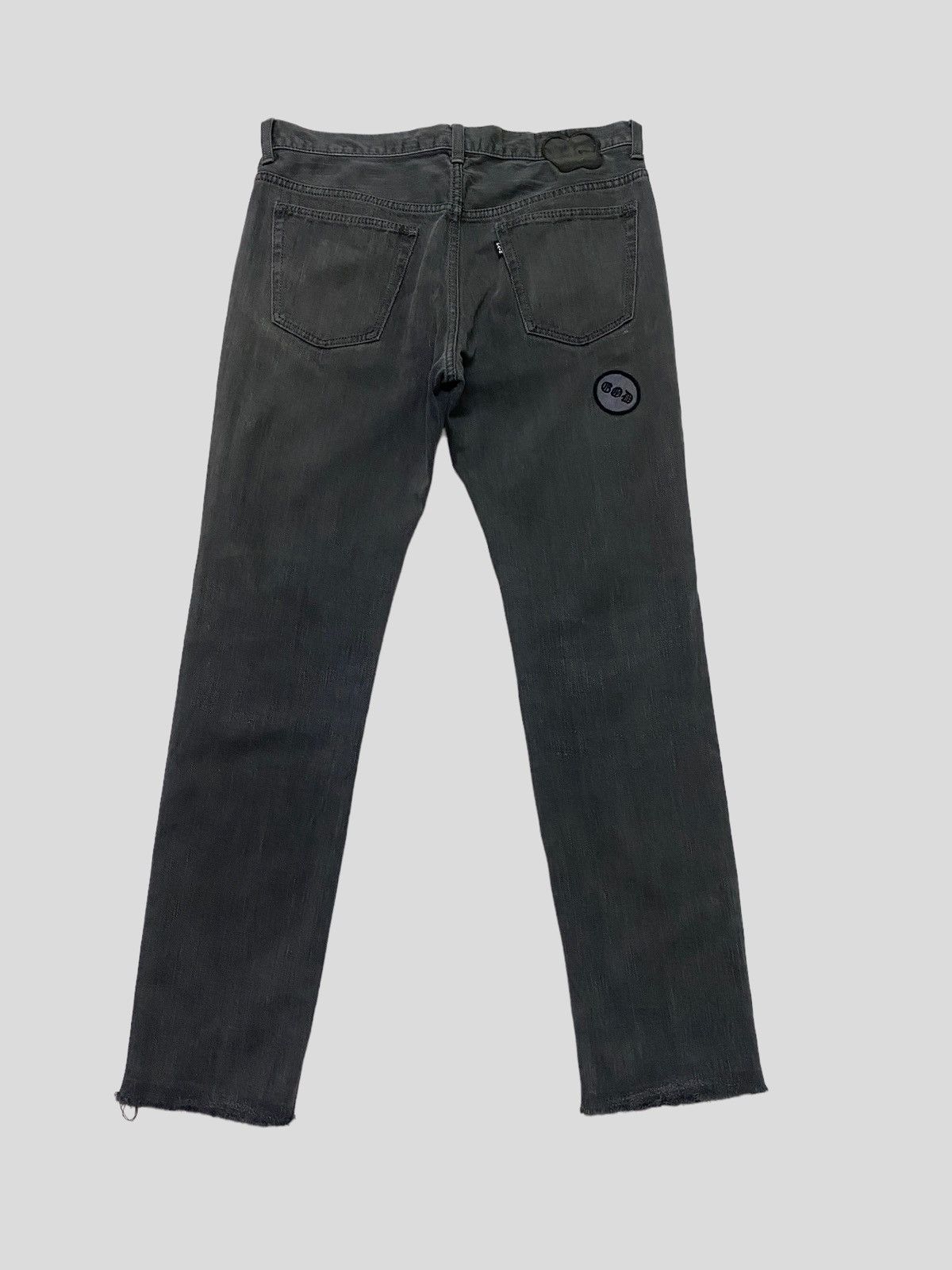 Number (N)ine Number (N)ine AWO4 'Give Peace A Chance' Denim Jeans Size US 29 - 2 Thumbnail