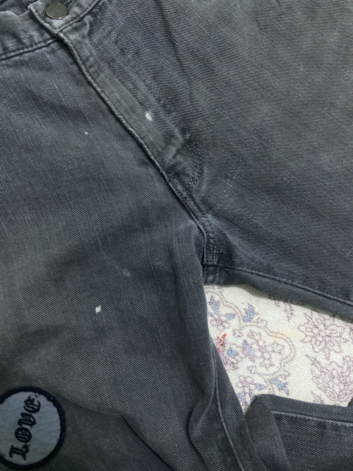 Number (N)ine Number (N)ine AWO4 'Give Peace A Chance' Denim Jeans Size US 29 - 12 Thumbnail