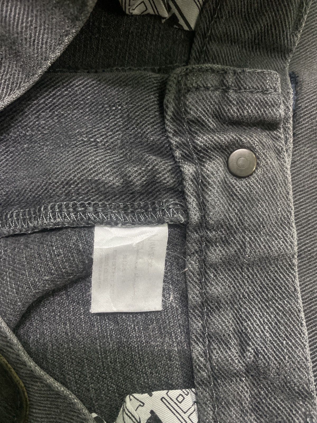 Number (N)ine Number (N)ine AWO4 'Give Peace A Chance' Denim Jeans Size US 29 - 11 Thumbnail