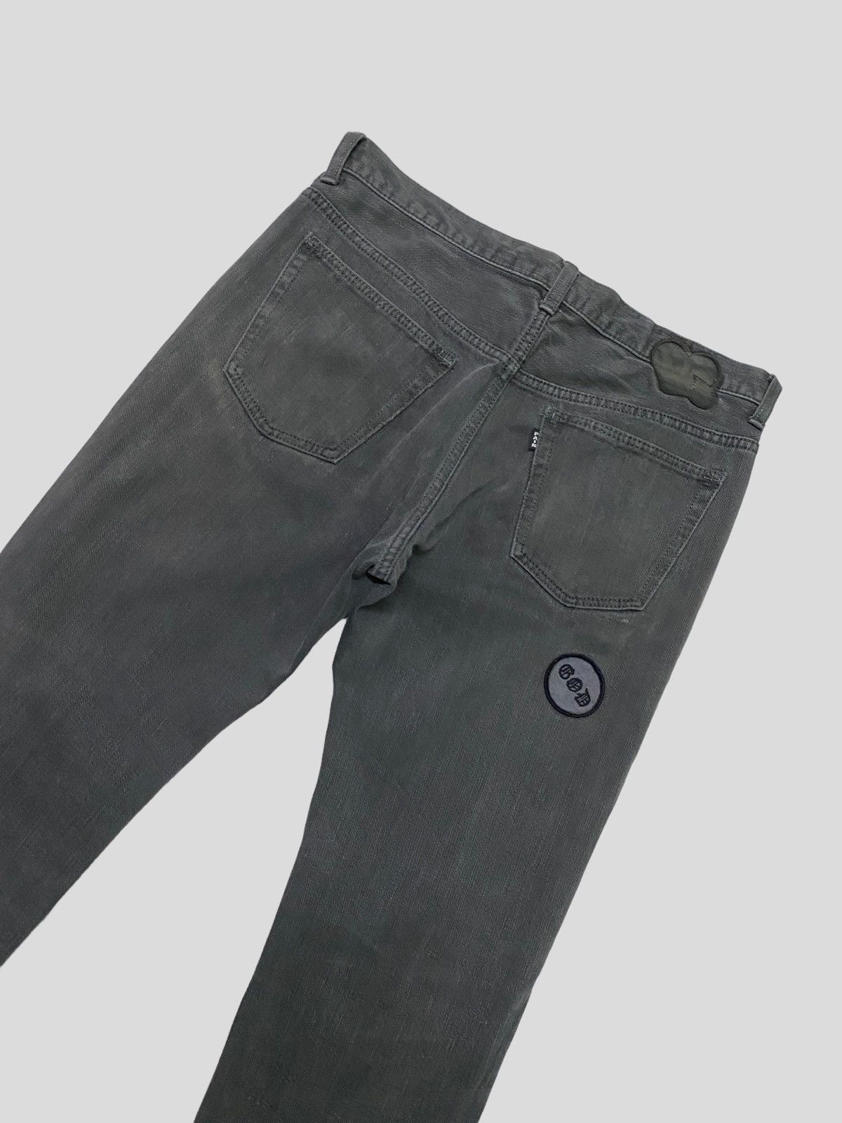 Number (N)ine Number (N)ine AWO4 'Give Peace A Chance' Denim Jeans Size US 29 - 6 Thumbnail