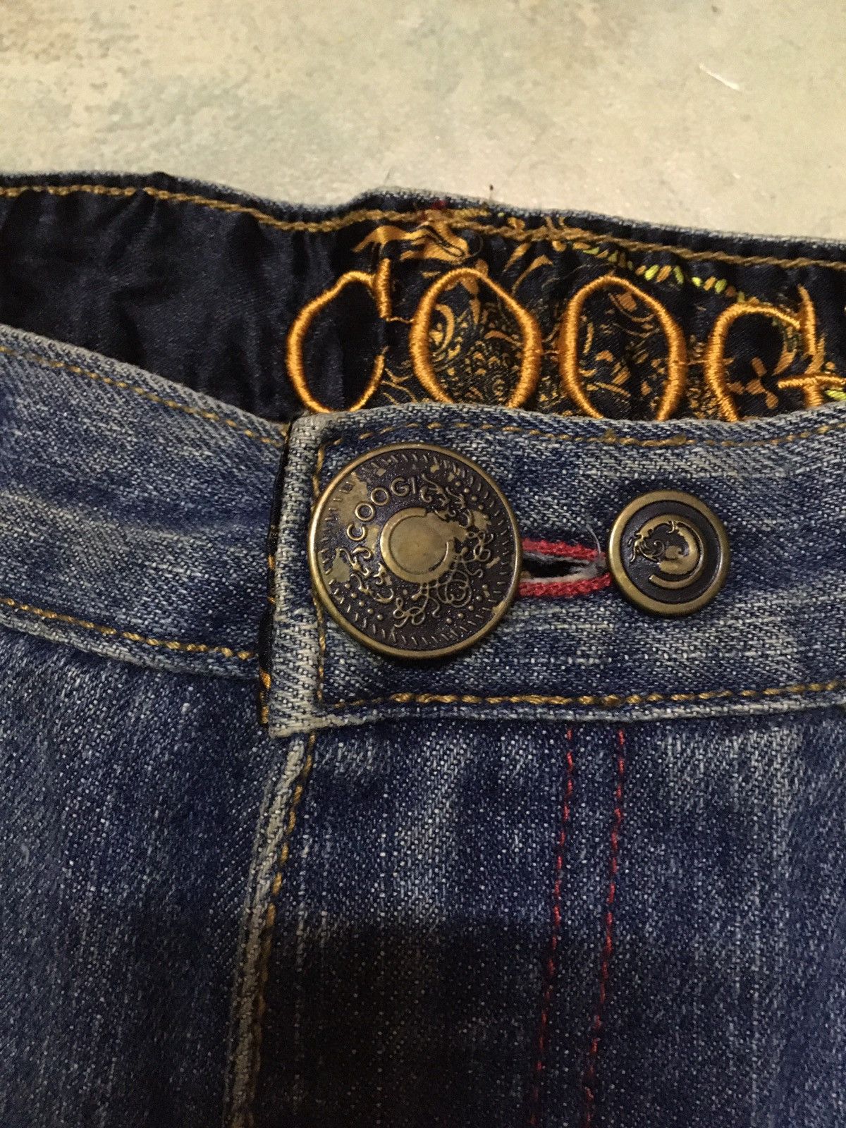 Coogi Coogi Rare Design Denim Jeans Embroidery Size US 33 - 12 Thumbnail