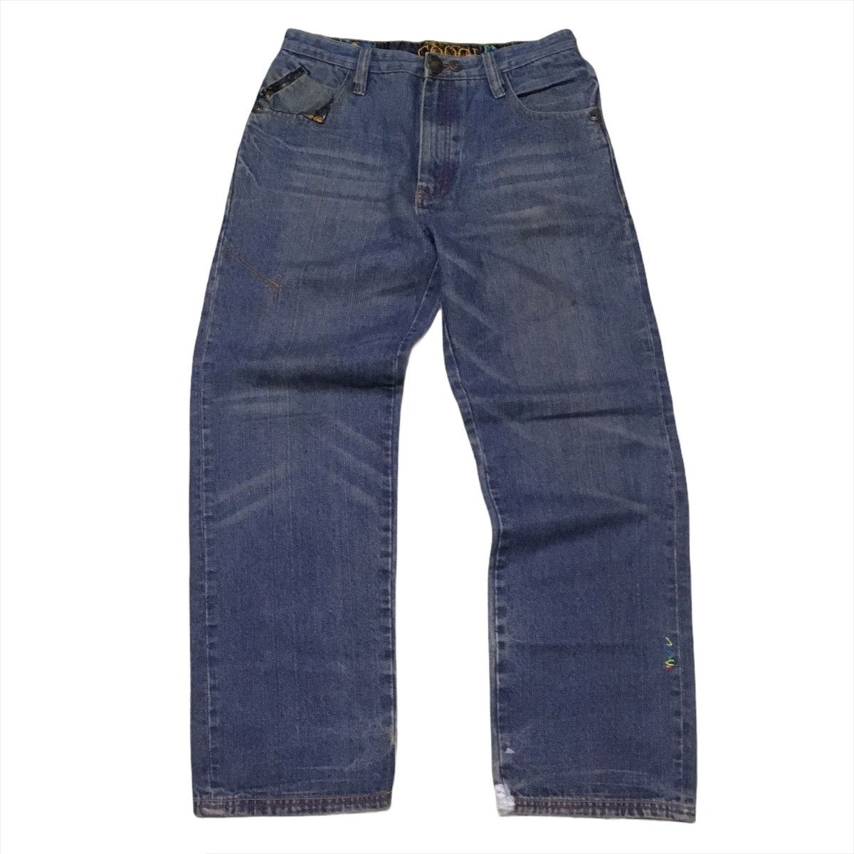 Coogi Coogi Rare Design Denim Jeans Embroidery Size US 33 - 2 Thumbnail