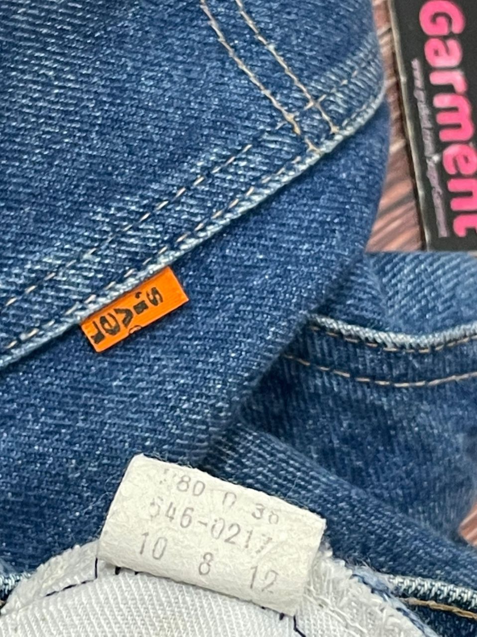 Levi's Levis 646 Bell Bottom Flare bootcut TALON #12 Jeans Size US 29 - 8 Thumbnail