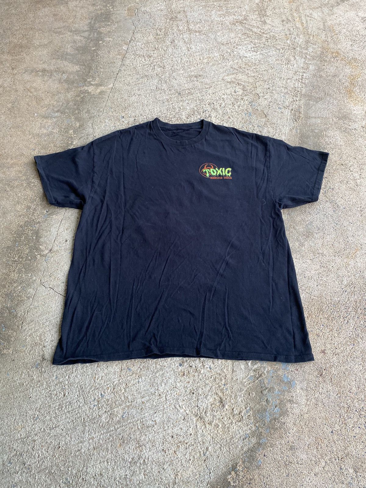 NASCAR × Vintage Vintage Y2K Monster Truck Toxic Slime Shirt Size US L / EU 52-54 / 3 - 3 Thumbnail