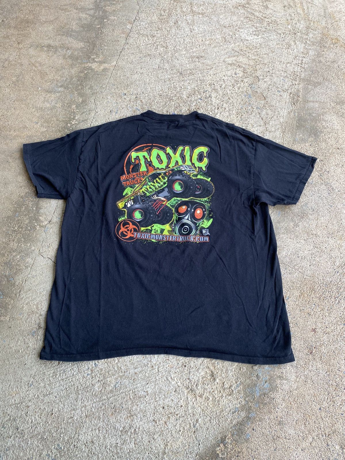 NASCAR × Vintage Vintage Y2K Monster Truck Toxic Slime Shirt Size US L / EU 52-54 / 3 - 1 Thumbnail