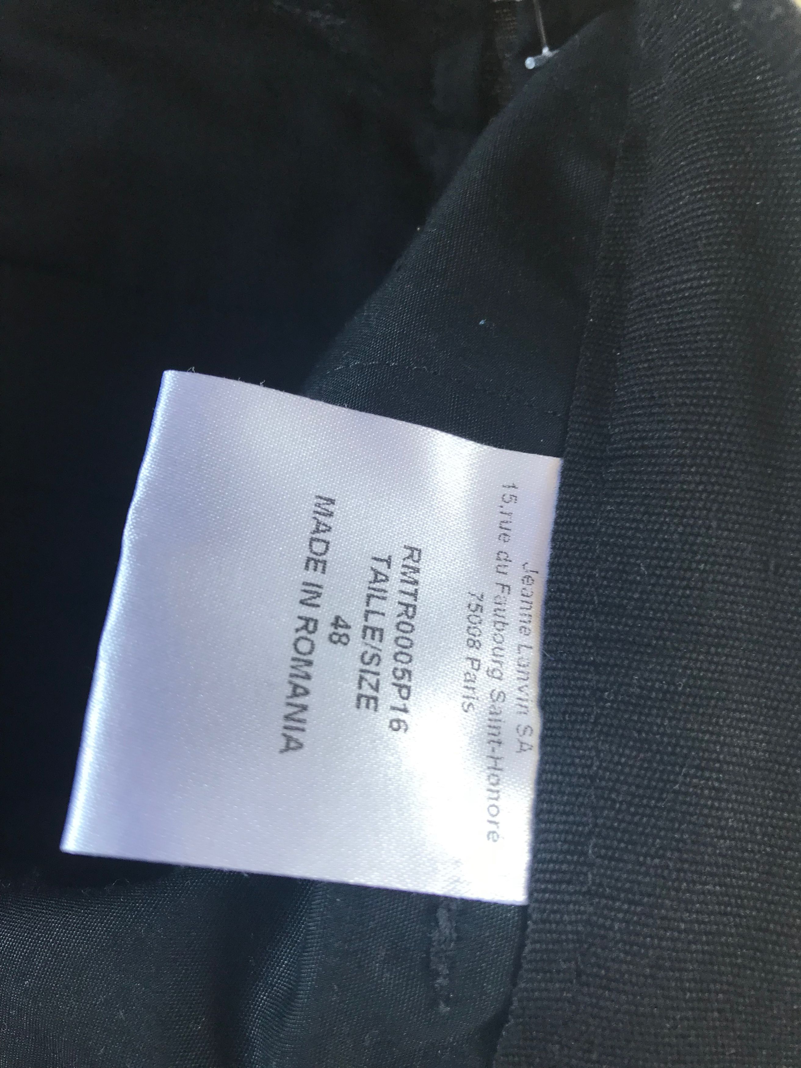 Lanvin Grey Melange Wool Biker Hem Zip Pants Size US 32 / EU 48 - 7 Thumbnail
