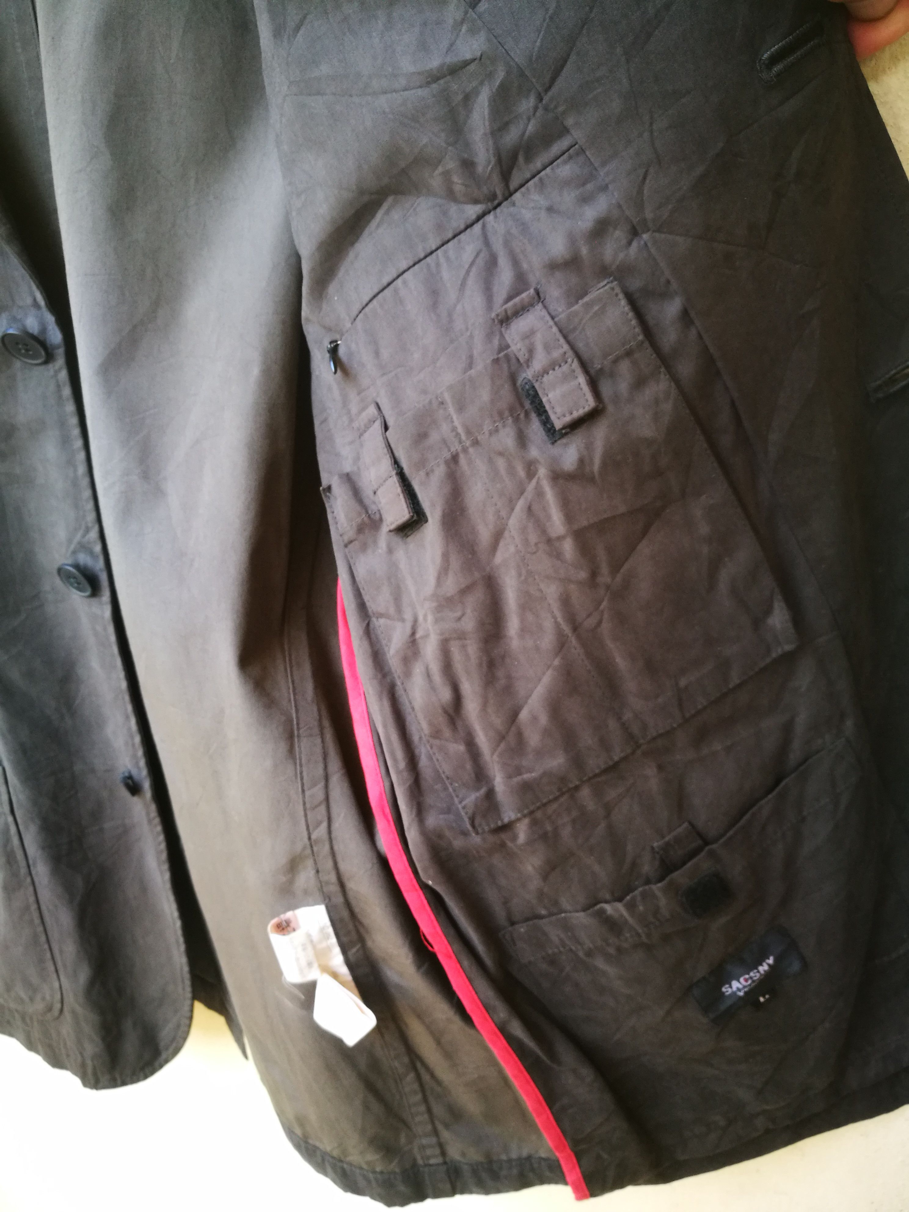 Designer × Yohji Yamamoto Distressed Sacsny Y'saccs Size US M / EU 48-50 / 2 - 7 Thumbnail