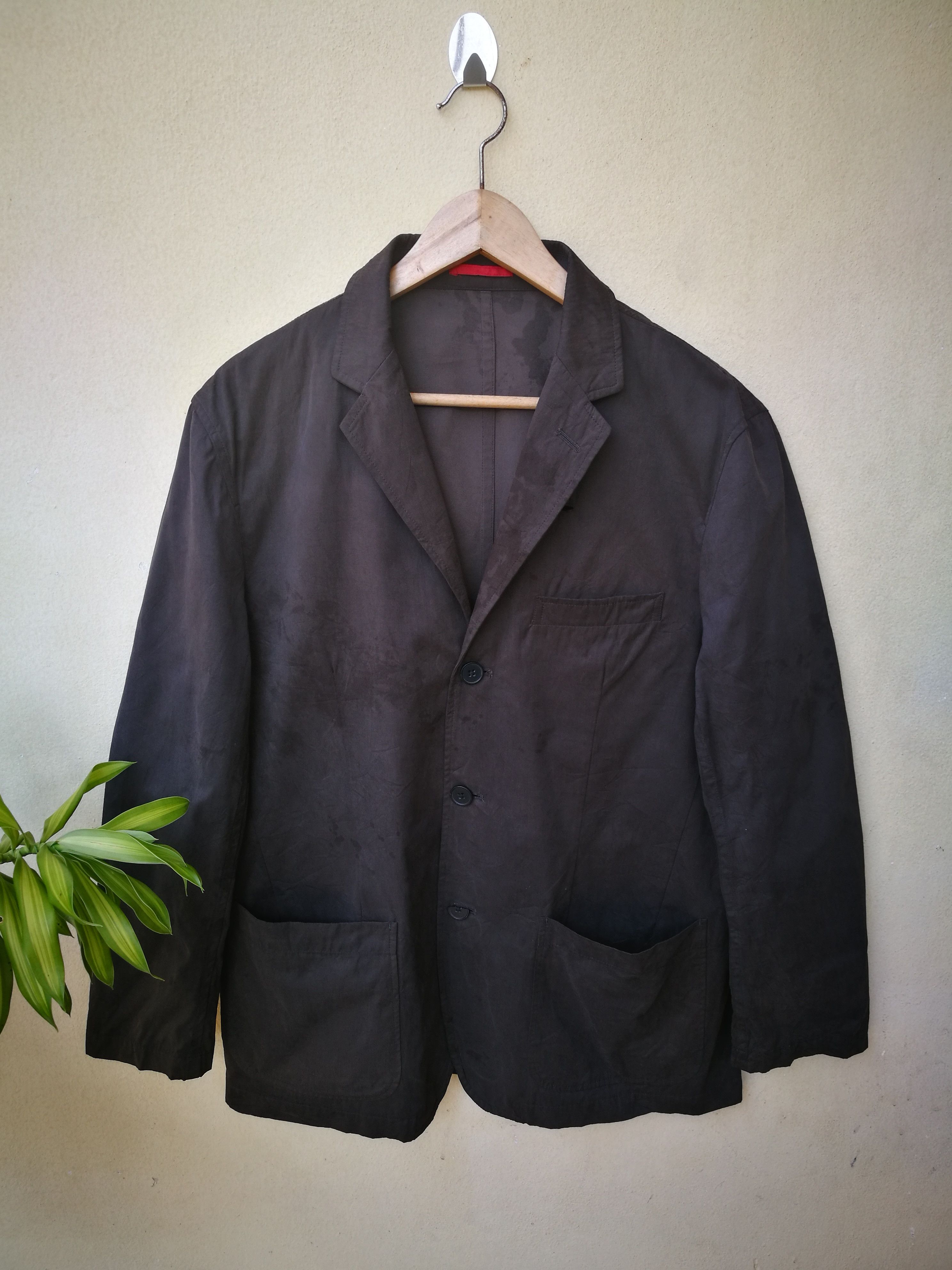 Designer × Yohji Yamamoto Distressed Sacsny Y'saccs Size US M / EU 48-50 / 2 - 1 Thumbnail