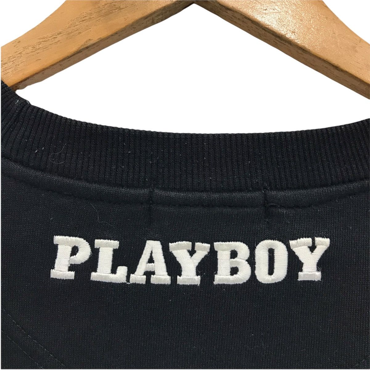 Playboy × Vintage Vintage Playboy Sweatshirt Big Logo Bunny Head Embroidery Size US M / EU 48-50 / 2 - 4 Thumbnail