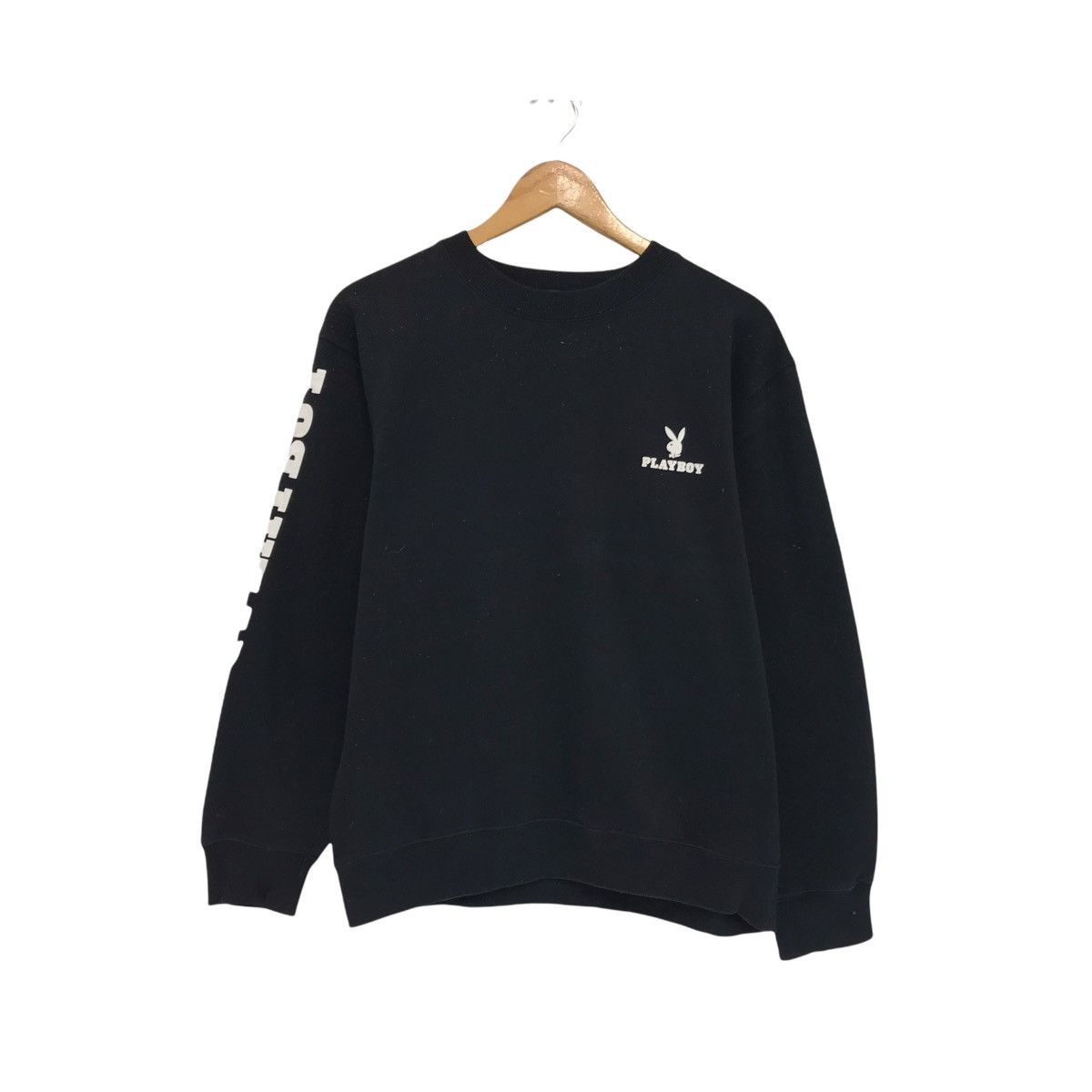 Playboy × Vintage Vintage Playboy Sweatshirt Big Logo Bunny Head Embroidery Size US M / EU 48-50 / 2 - 5 Thumbnail