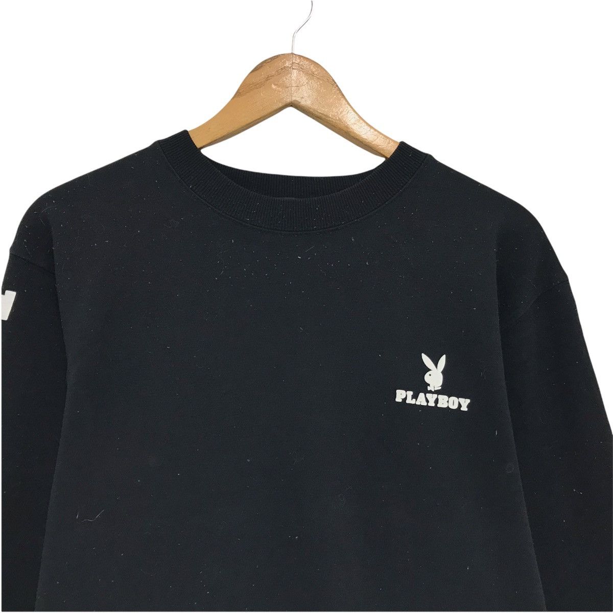 Playboy × Vintage Vintage Playboy Sweatshirt Big Logo Bunny Head Embroidery Size US M / EU 48-50 / 2 - 6 Thumbnail