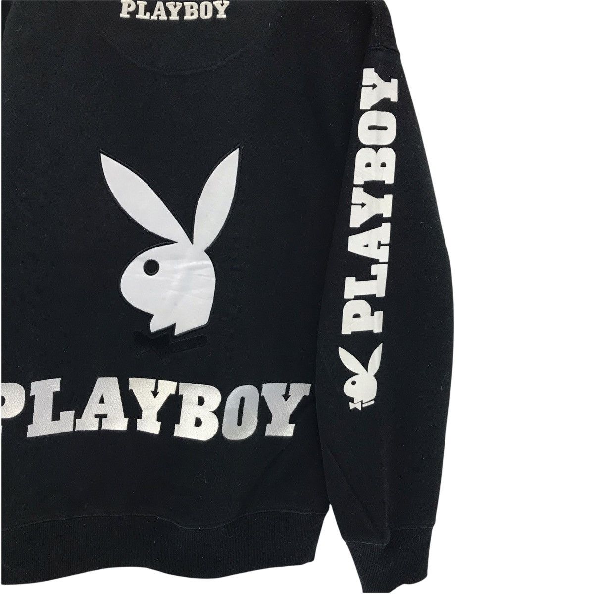 Playboy × Vintage Vintage Playboy Sweatshirt Big Logo Bunny Head Embroidery Size US M / EU 48-50 / 2 - 3 Thumbnail