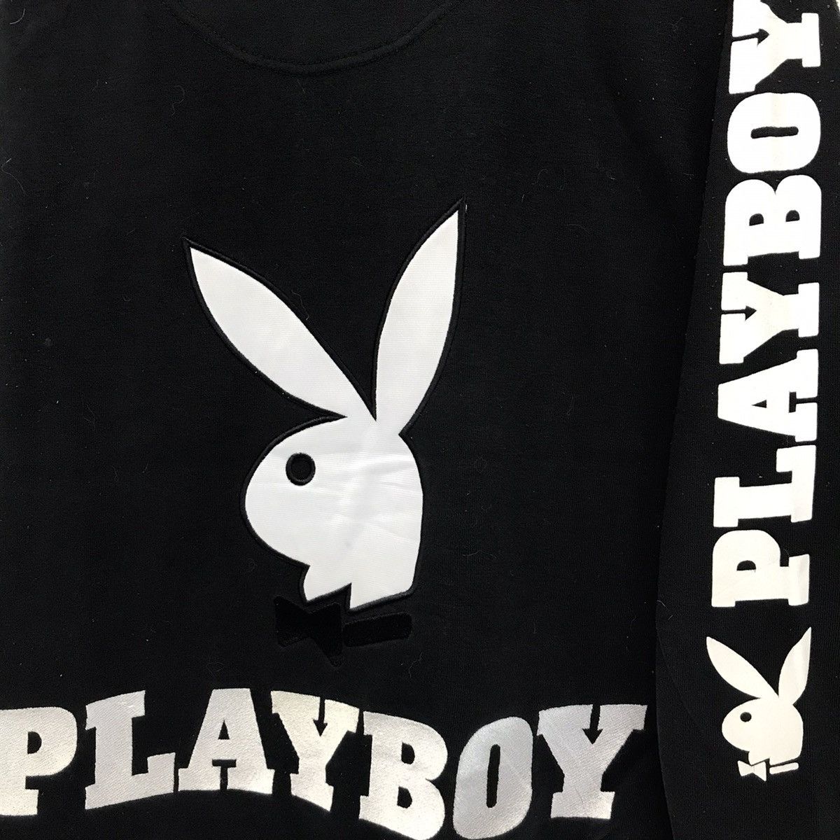 Playboy × Vintage Vintage Playboy Sweatshirt Big Logo Bunny Head Embroidery Size US M / EU 48-50 / 2 - 9 Thumbnail