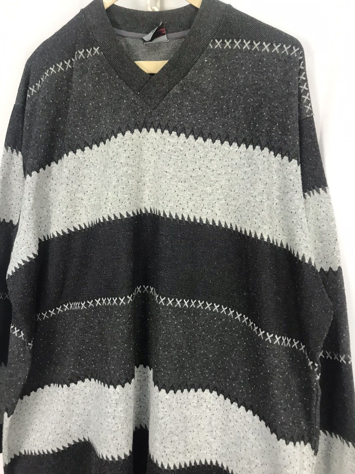 Vintage Alexander stripe sweatshirt Size US XL / EU 56 / 4 - 3 Thumbnail