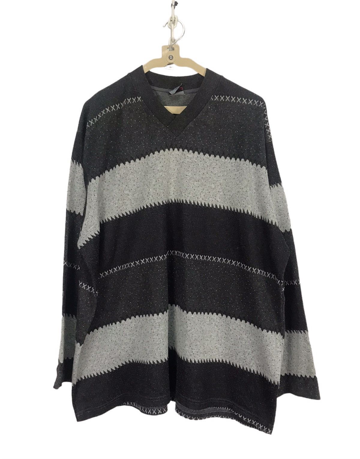 Vintage Alexander stripe sweatshirt Size US XL / EU 56 / 4 - 1 Thumbnail