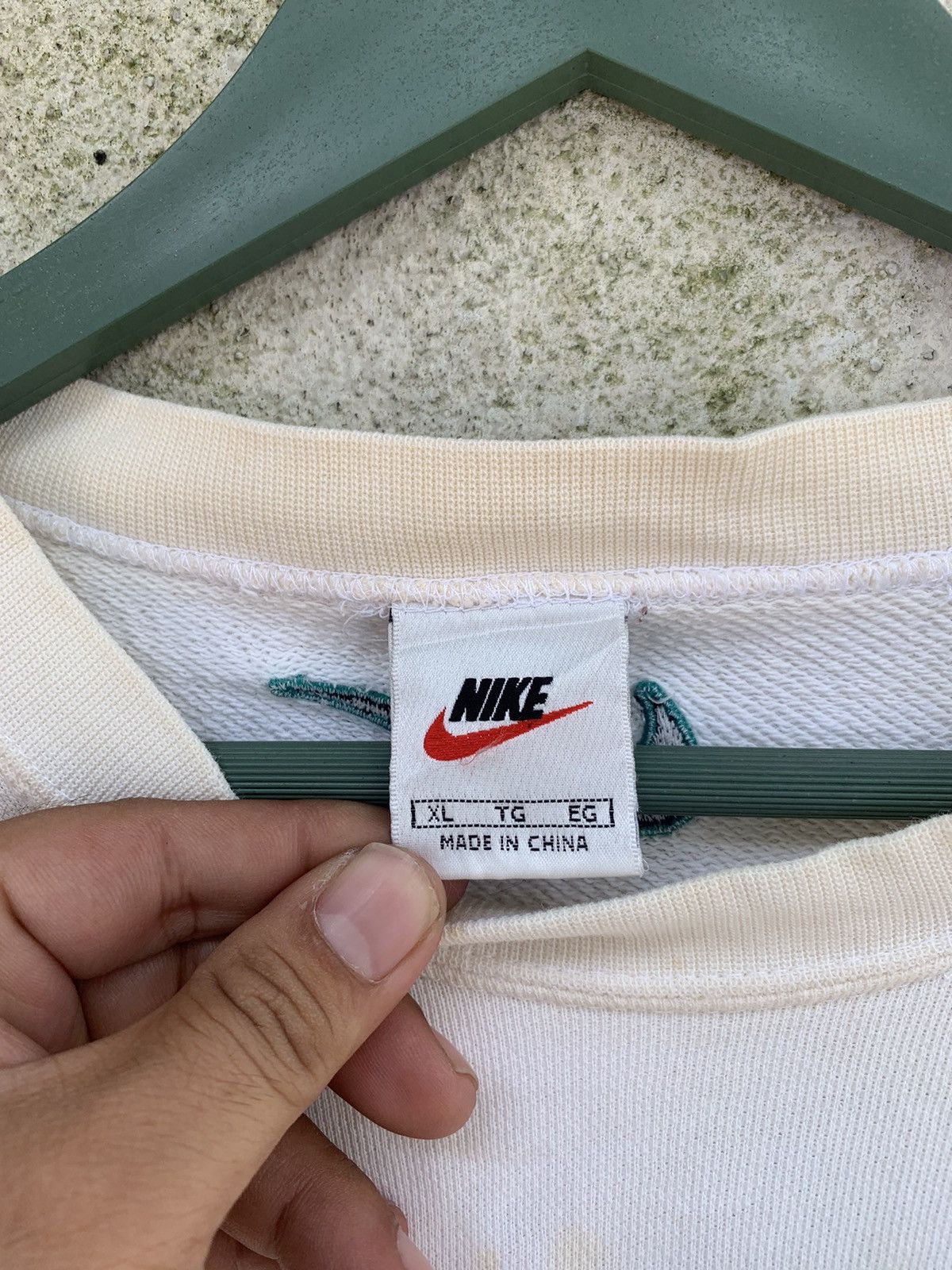 Nike × Vintage Vintage 90’s Distressed Nike Spellout Logo Sweatshirt Size US XL / EU 56 / 4 - 8 Thumbnail