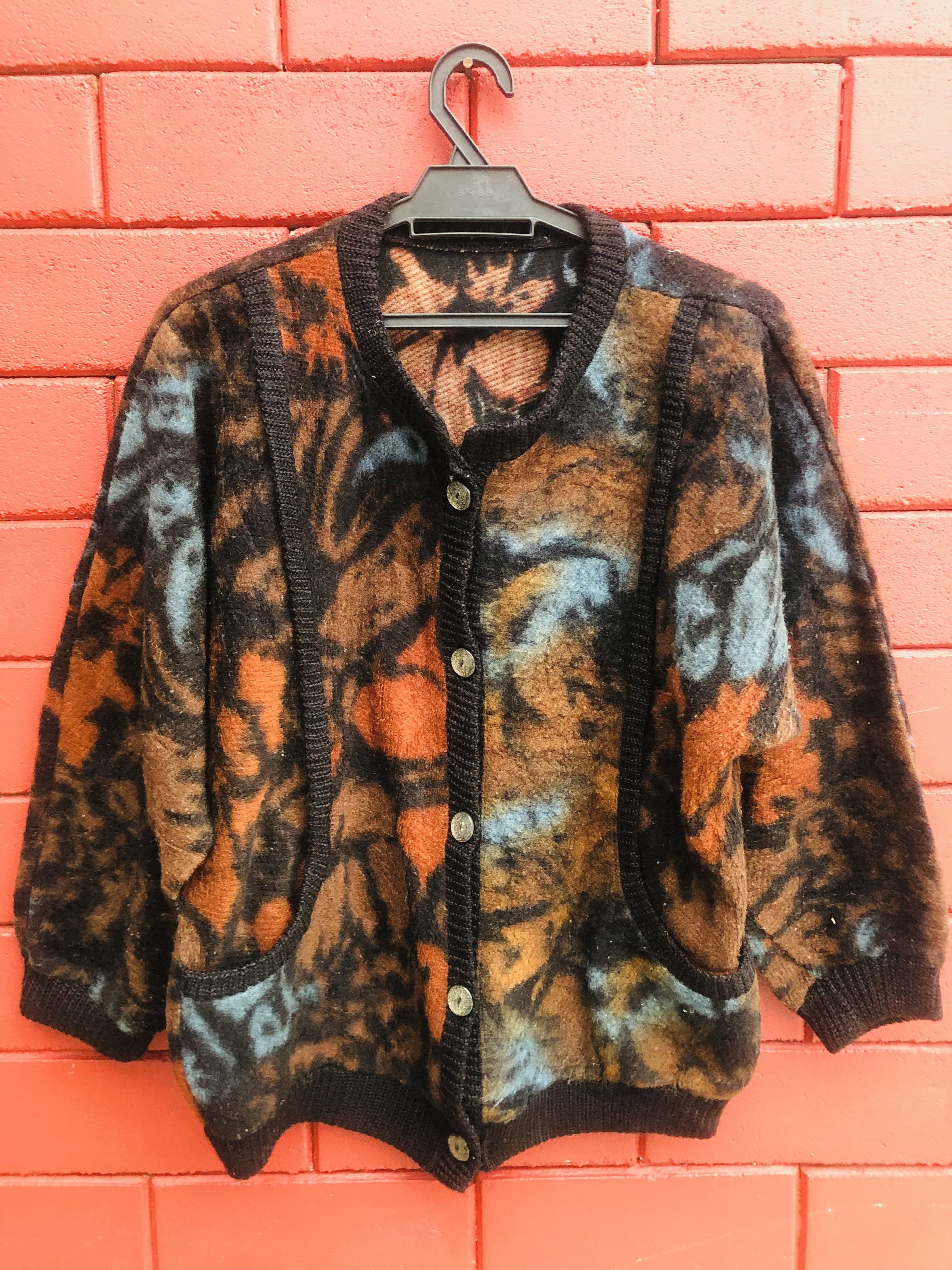 image of Vintage Japanese Designer Fashion Style Jacket, Men's (Size Medium)