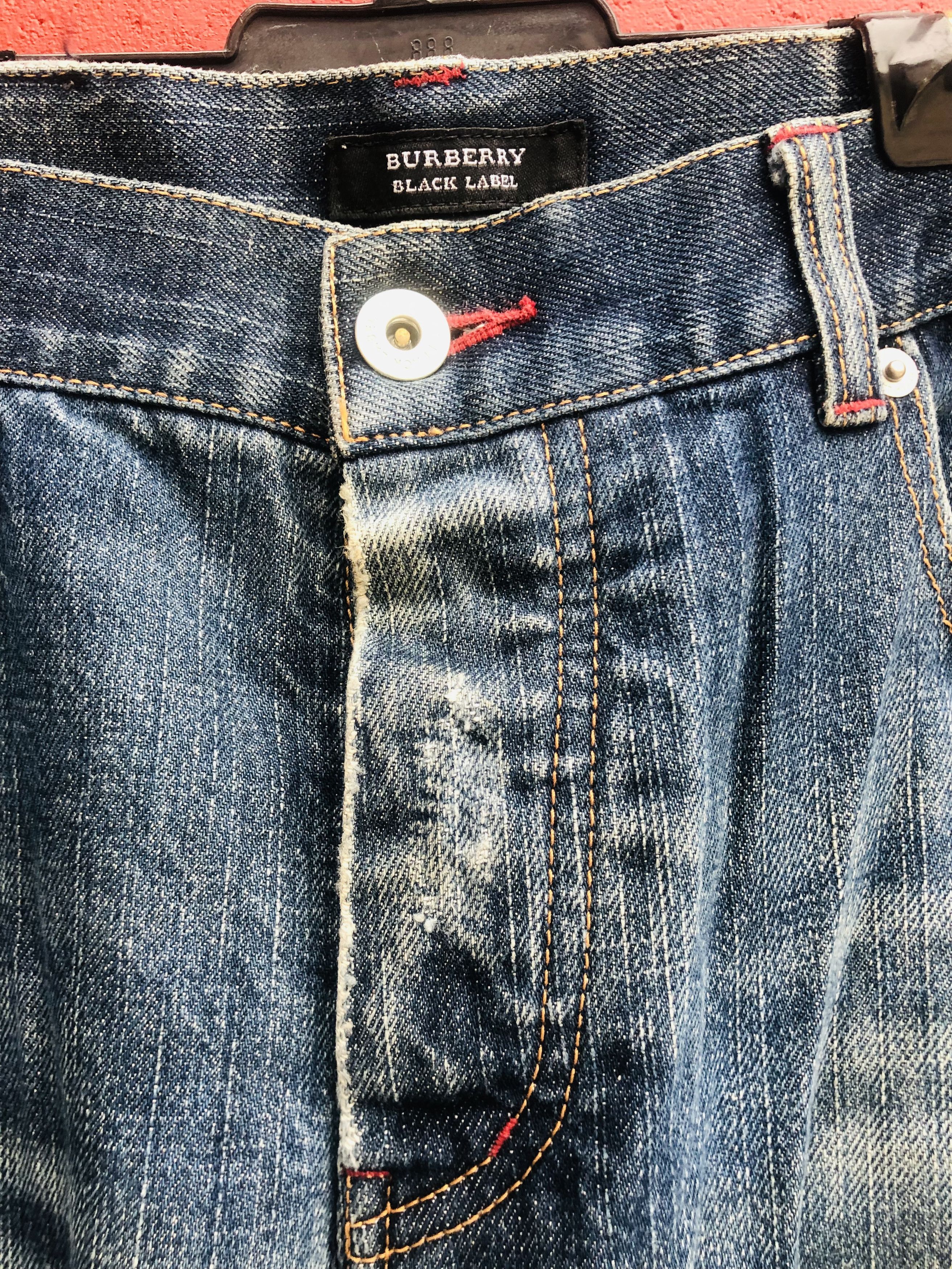 Burberry × Vintage Vintage Burberry Designer Fashion Style Denim Size US 33 - 5 Thumbnail