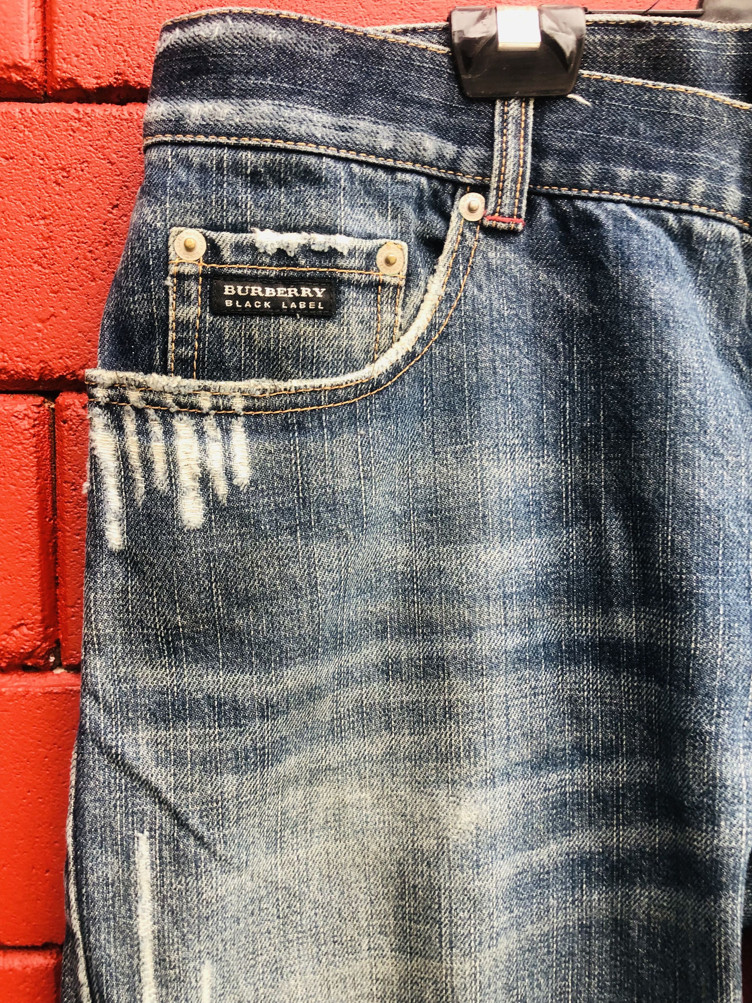 Burberry × Vintage Vintage Burberry Designer Fashion Style Denim Size US 33 - 4 Thumbnail