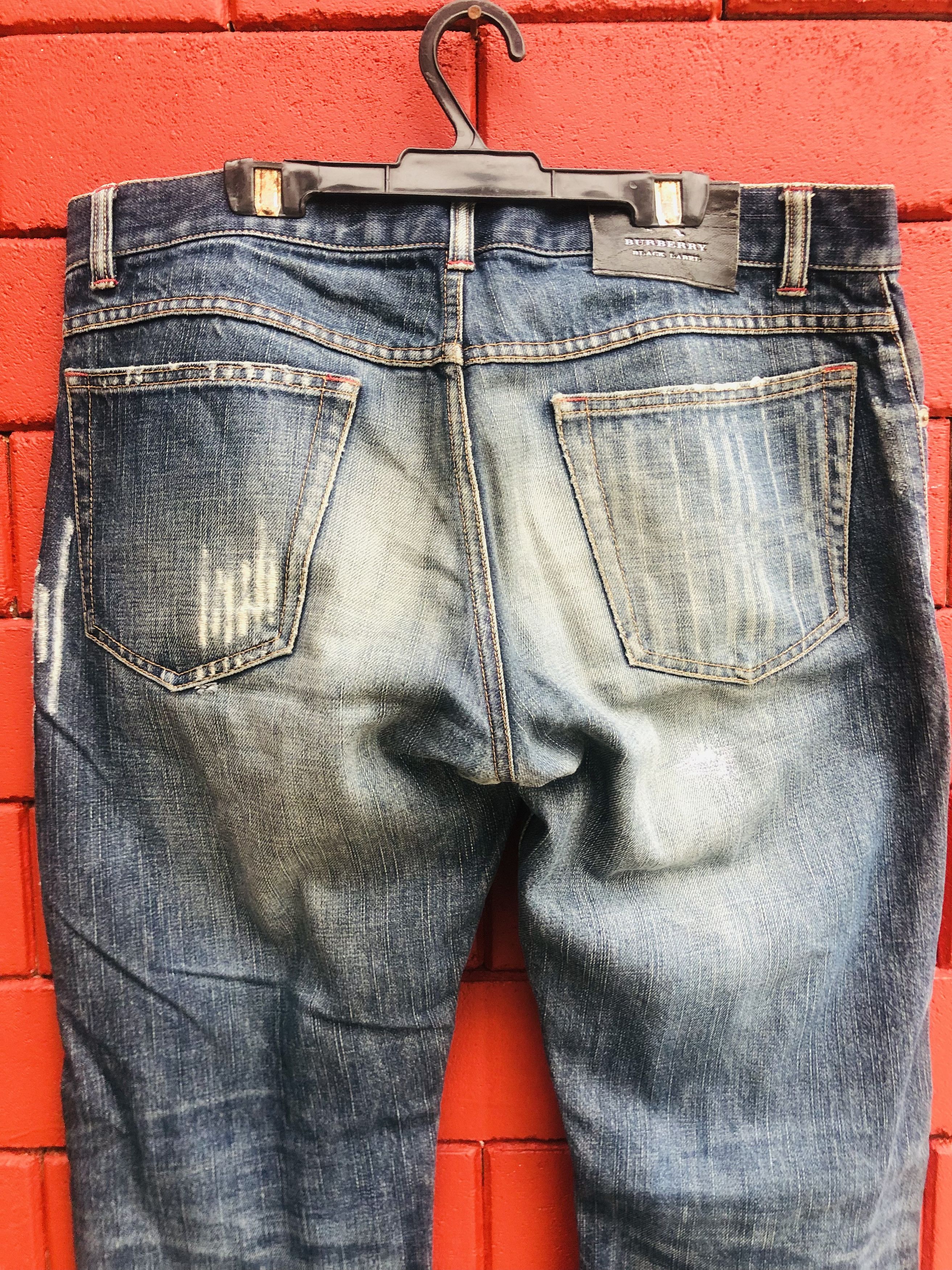 Burberry × Vintage Vintage Burberry Designer Fashion Style Denim Size US 33 - 12 Thumbnail