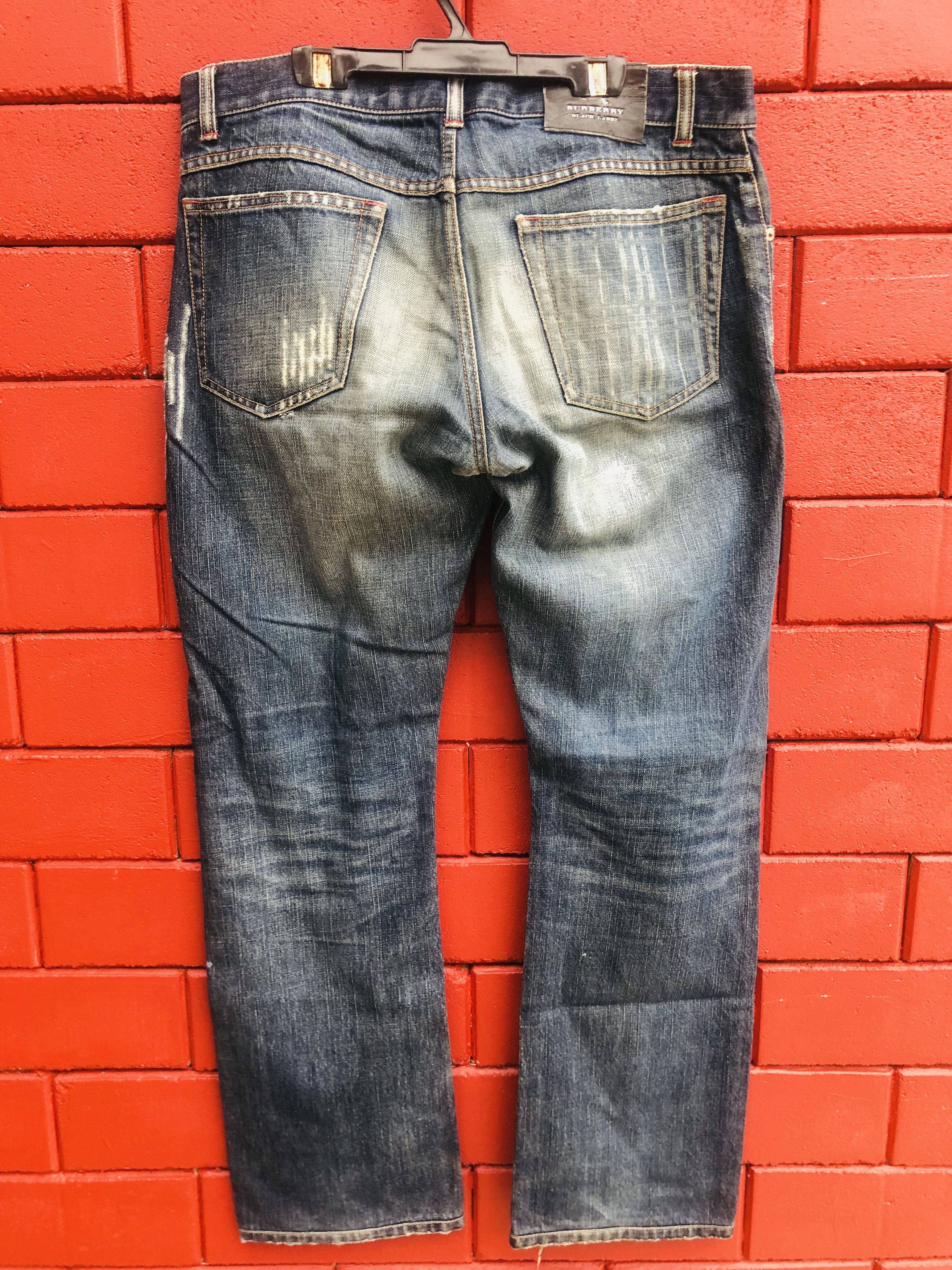 Burberry × Vintage Vintage Burberry Designer Fashion Style Denim Size US 33 - 1 Thumbnail