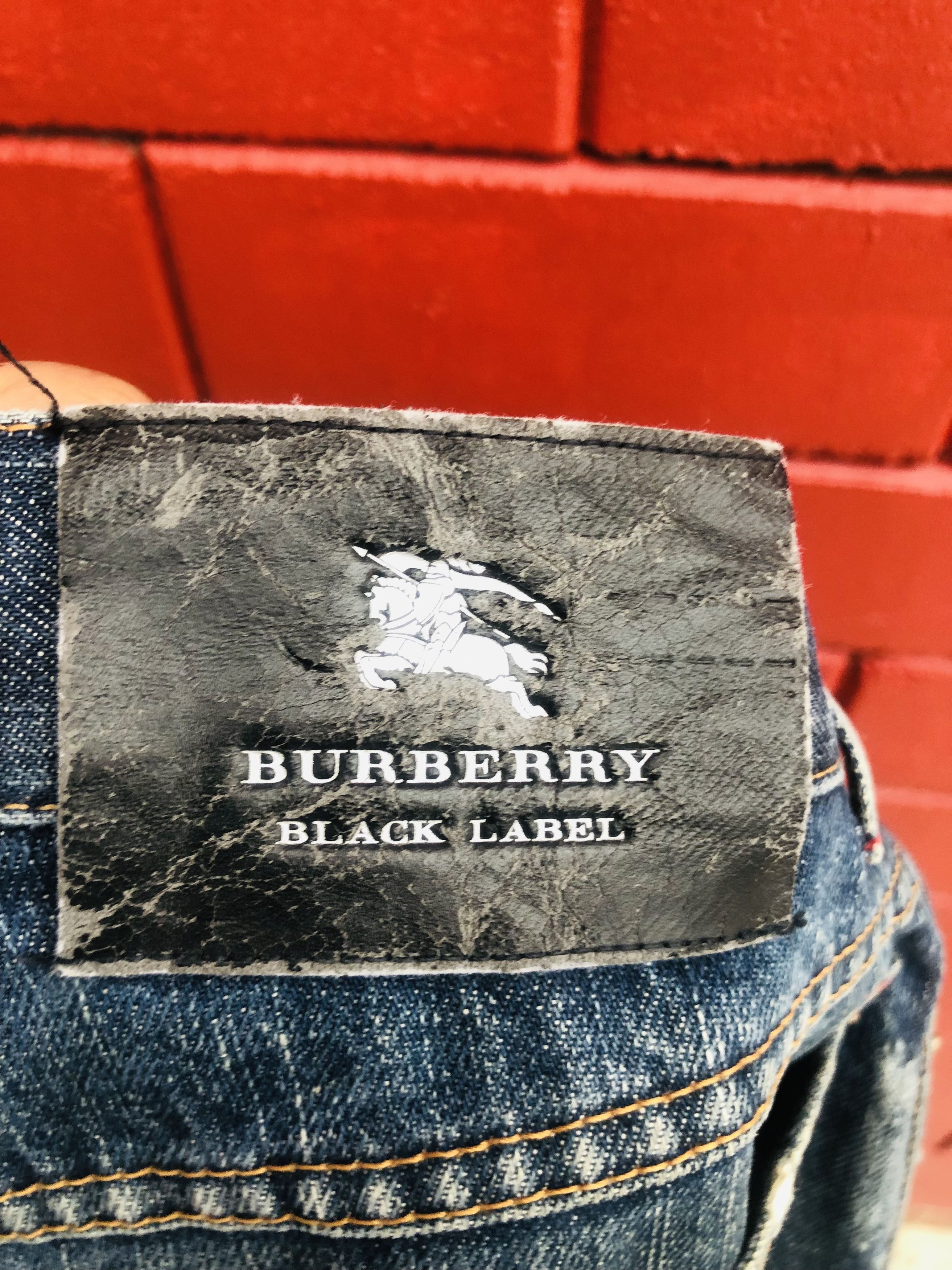 Burberry × Vintage Vintage Burberry Designer Fashion Style Denim Size US 33 - 10 Thumbnail
