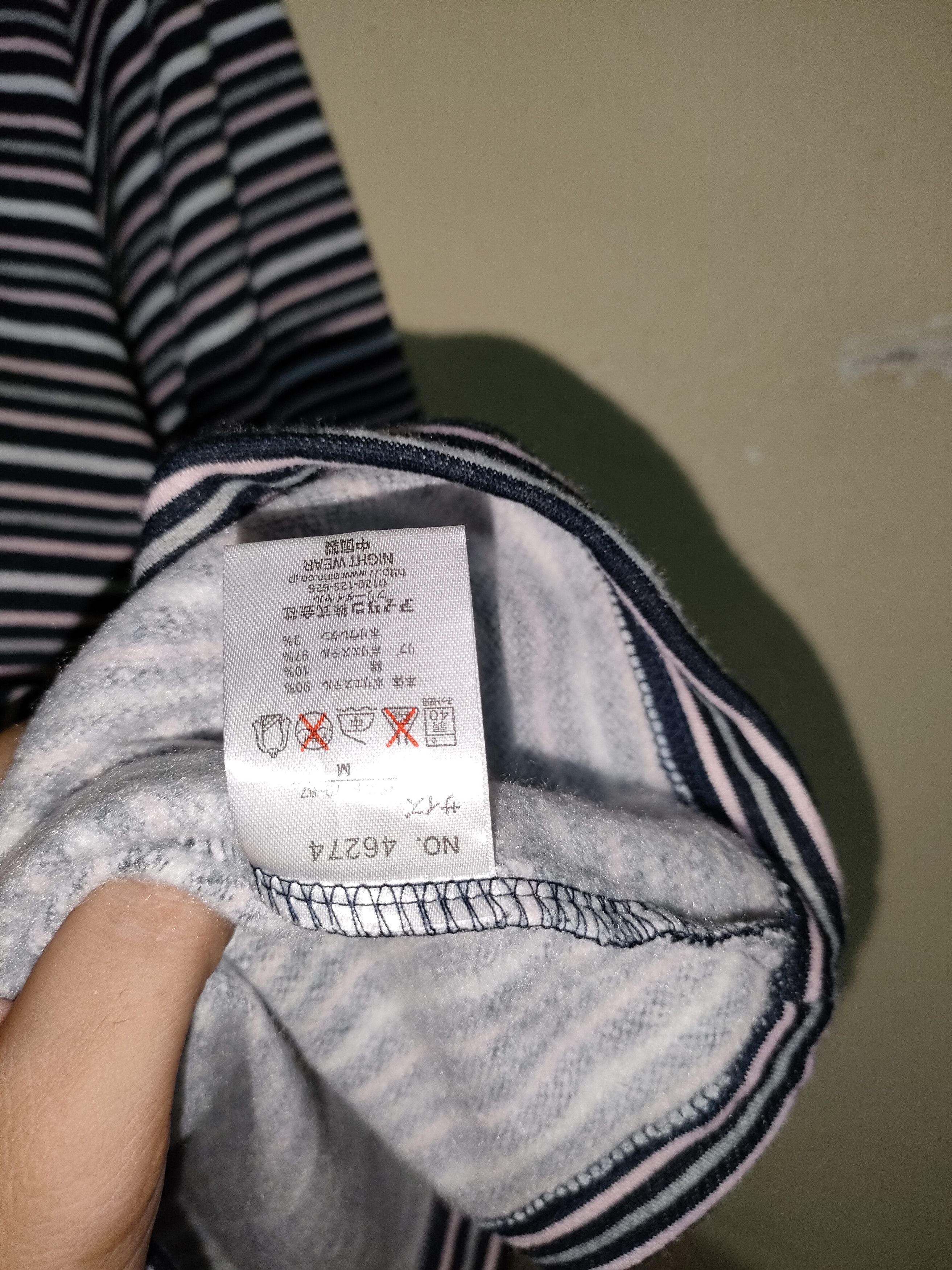 Designer × Y's × Yohji Yamamoto Sacsny Y'saccs Stripe Sweetshirt Size US M / EU 48-50 / 2 - 3 Thumbnail