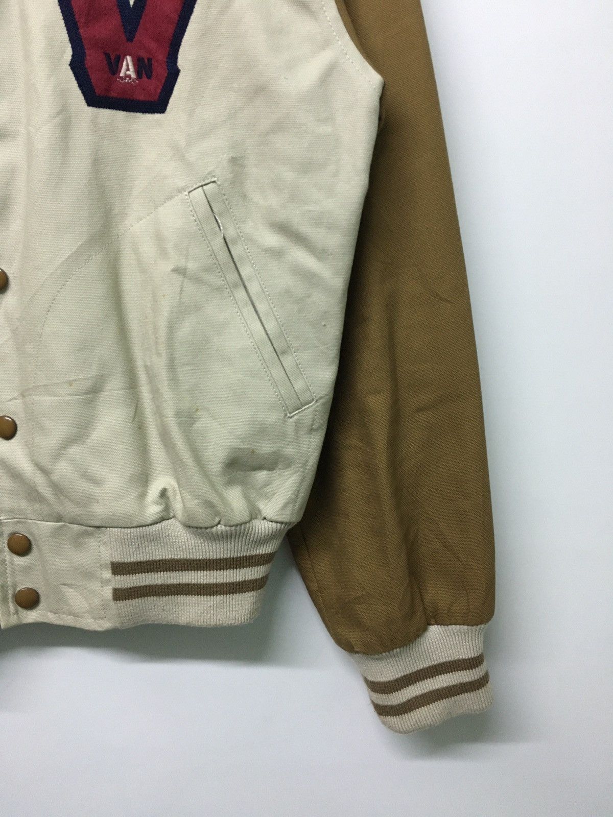 Japanese Brand Japanes brand Vans jac varsitiy jacket Size US M / EU 48-50 / 2 - 3 Thumbnail