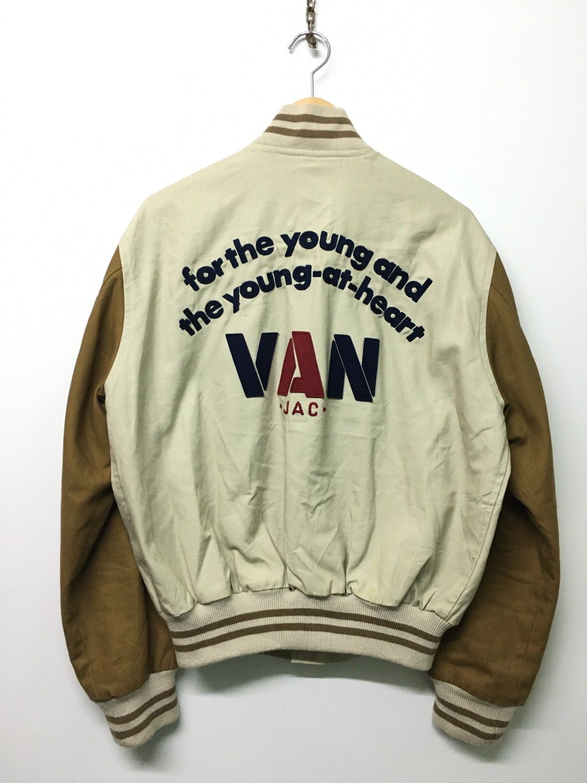 Japanese Brand Japanes brand Vans jac varsitiy jacket Size US M / EU 48-50 / 2 - 7 Thumbnail