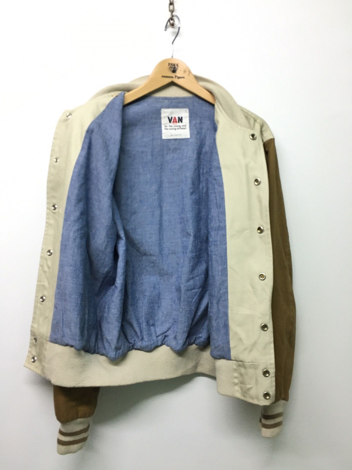 Japanese Brand Japanes brand Vans jac varsitiy jacket Size US M / EU 48-50 / 2 - 8 Thumbnail