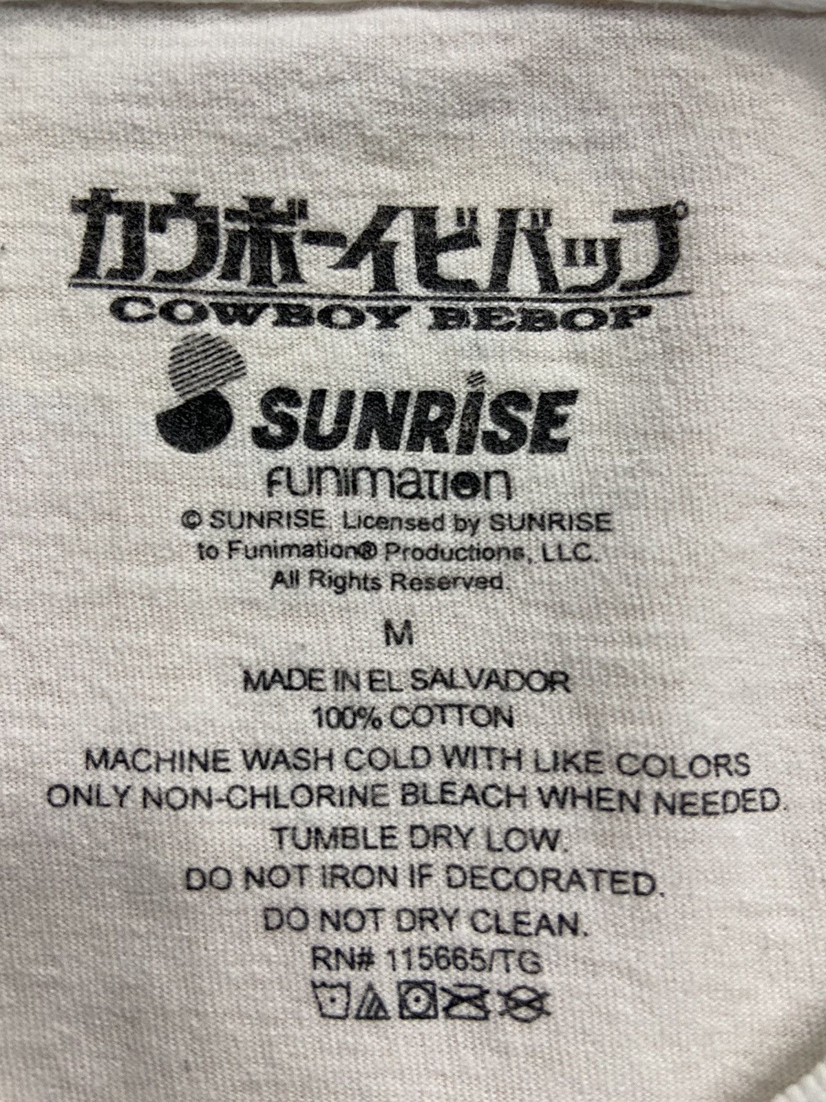 Cartoon Network × Japanese Brand × Vintage Vintage Cowboy Bebop Anime Tshirt Size US L / EU 52-54 / 3 - 8 Thumbnail