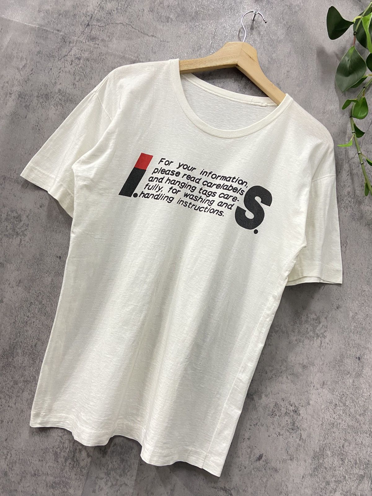 Issey Miyake × Vintage Vintage Issey Miyake issey sport care label tshirt Size US S / EU 44-46 / 1 - 3 Thumbnail