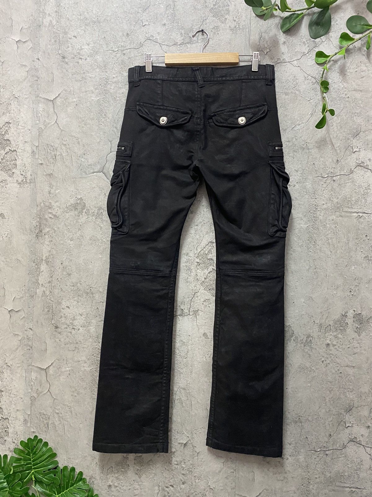 If Six Was Nine × JACKROSE × Yasuyuki Ishii JackRose Bondage Multi Pocket Waxed Denim Cargo Size US 30 / EU 46 - 13 Thumbnail