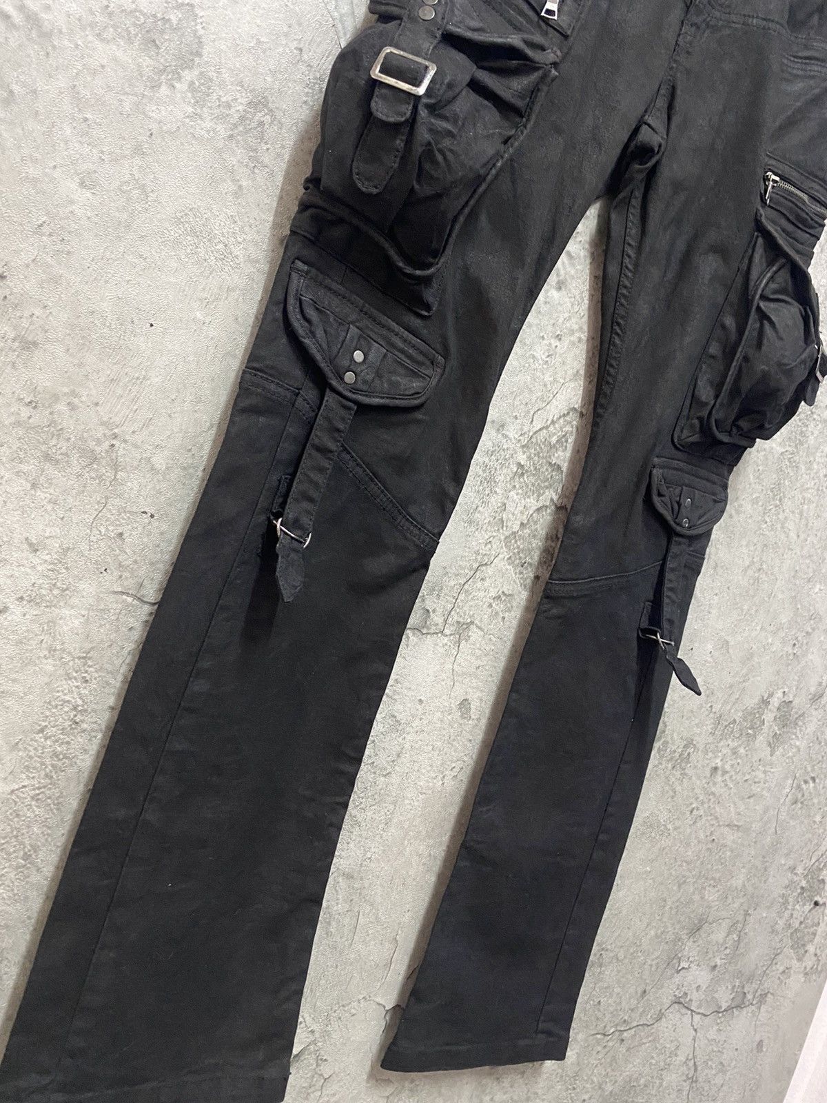 If Six Was Nine × JACKROSE × Yasuyuki Ishii JackRose Bondage Multi Pocket Waxed Denim Cargo Size US 30 / EU 46 - 9 Thumbnail