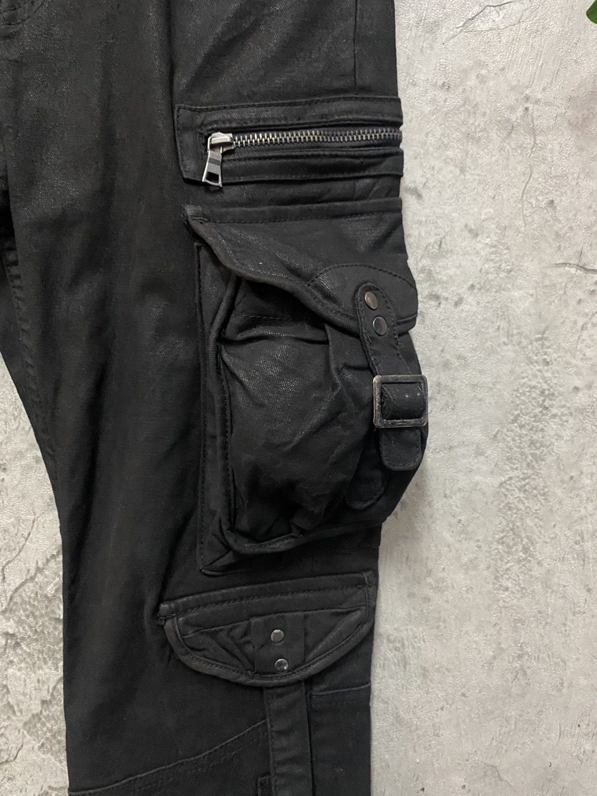 If Six Was Nine × JACKROSE × Yasuyuki Ishii JackRose Bondage Multi Pocket Waxed Denim Cargo Size US 30 / EU 46 - 6 Thumbnail