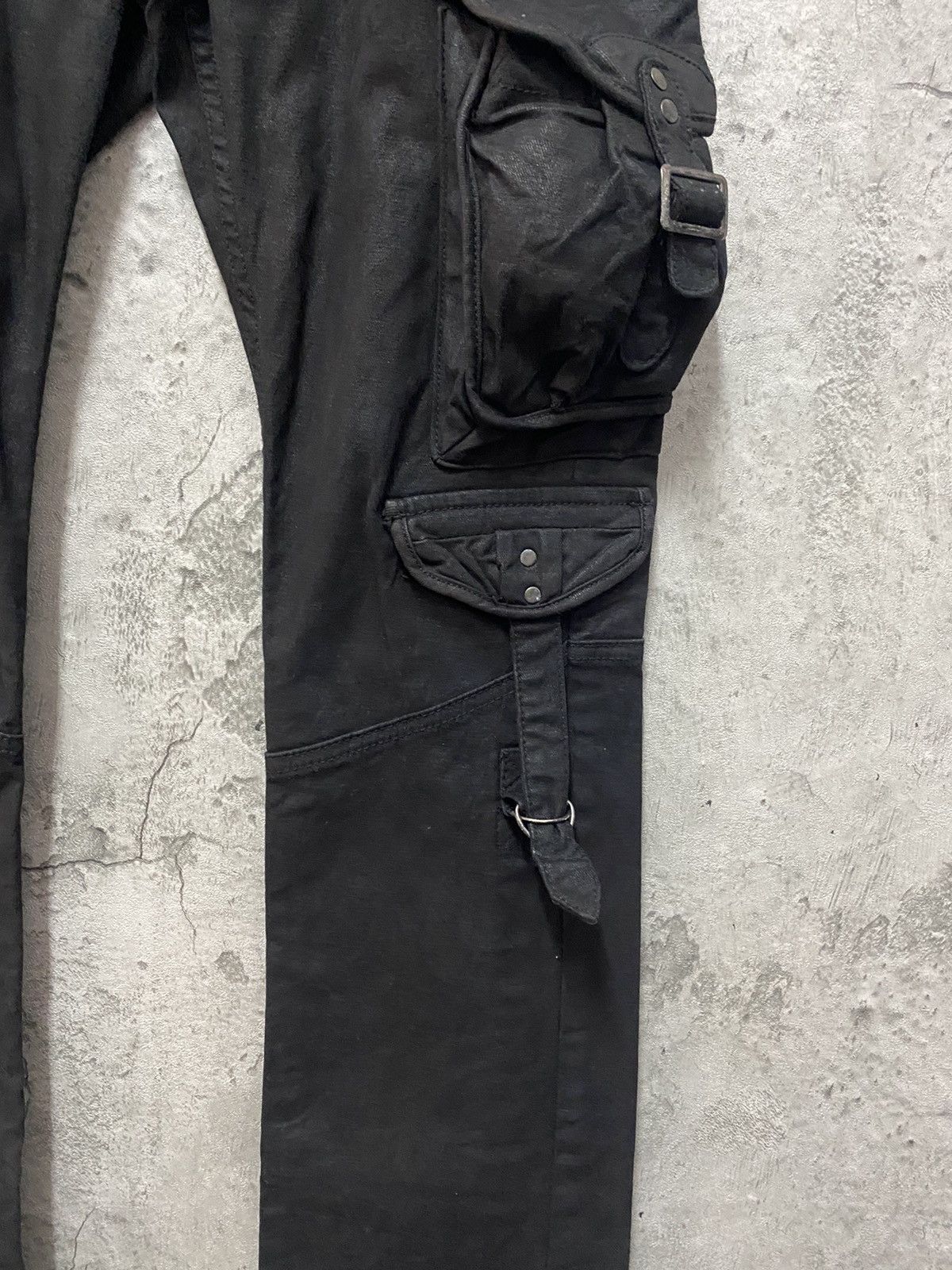 If Six Was Nine × JACKROSE × Yasuyuki Ishii JackRose Bondage Multi Pocket Waxed Denim Cargo Size US 30 / EU 46 - 11 Thumbnail