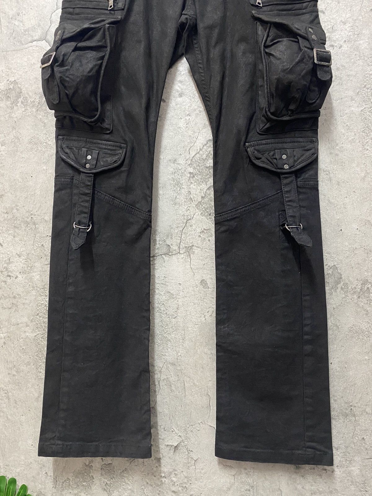 If Six Was Nine × JACKROSE × Yasuyuki Ishii JackRose Bondage Multi Pocket Waxed Denim Cargo Size US 30 / EU 46 - 3 Thumbnail