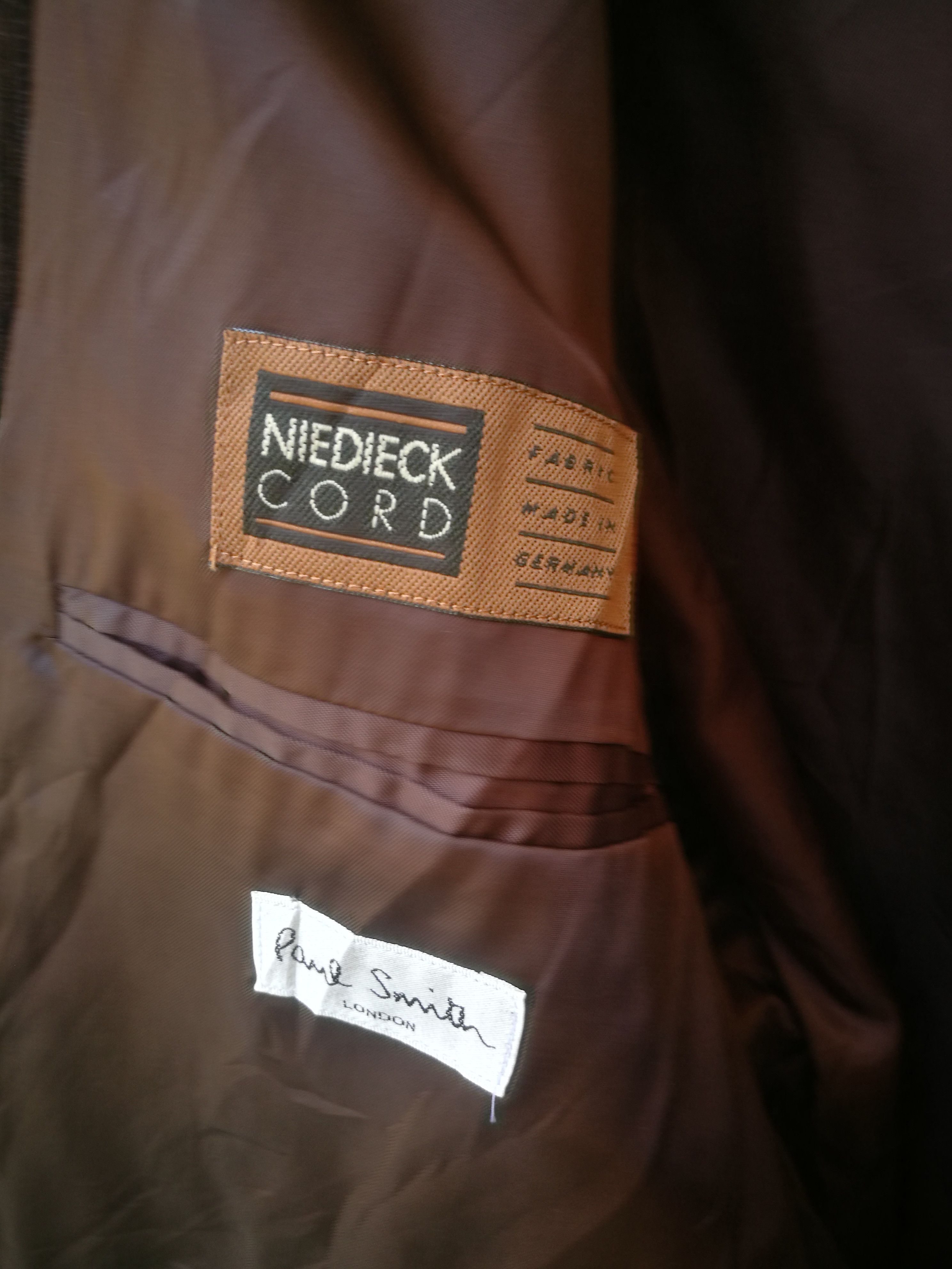 Designer × Paul Smith × Velvet Niedieck Cord x Paul Smith Fabric Germany Size US L / EU 52-54 / 3 - 4 Thumbnail