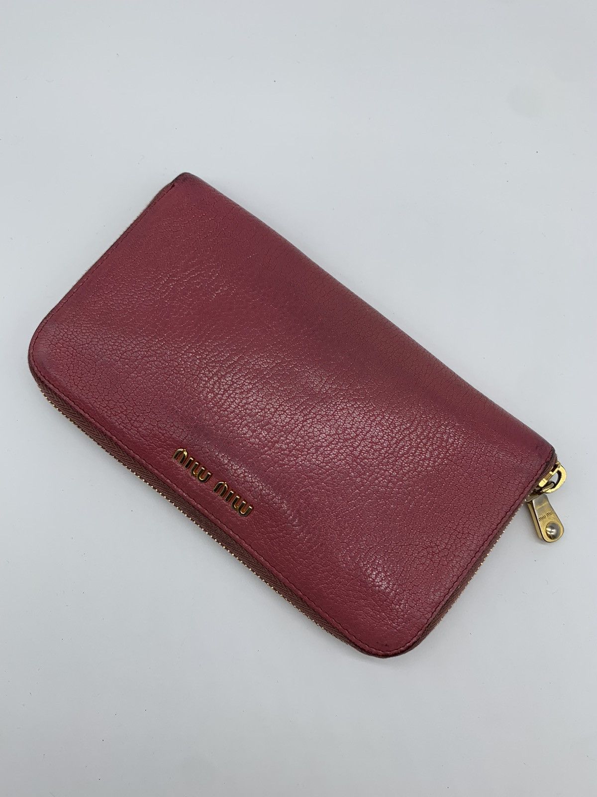 Miu Miu Pink Long Wallet