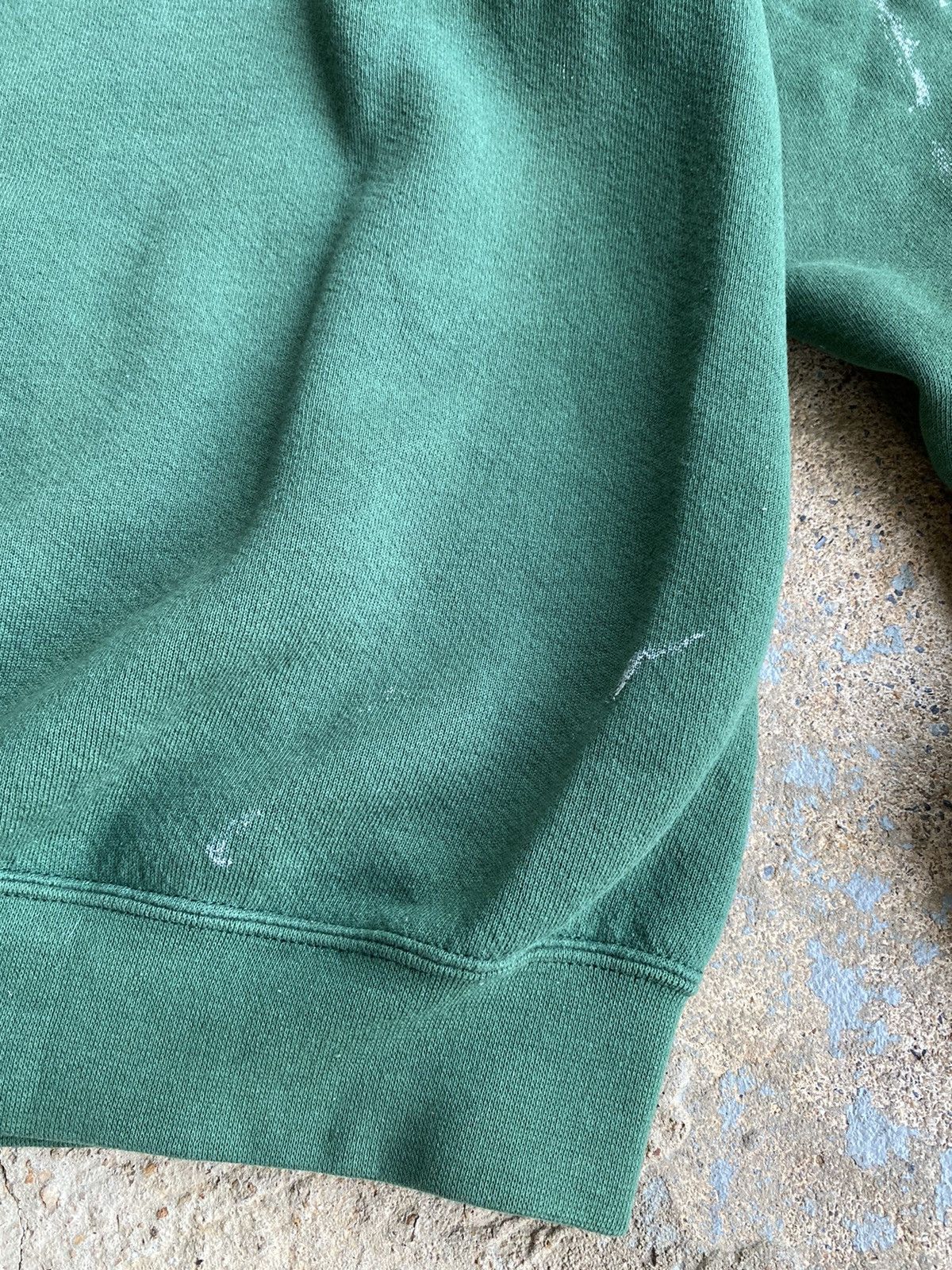 Japanese Brand × Vintage Vintage 90’s Lee Distressed Faded Paint Splatter Hoodie Size US XL / EU 56 / 4 - 11 Thumbnail