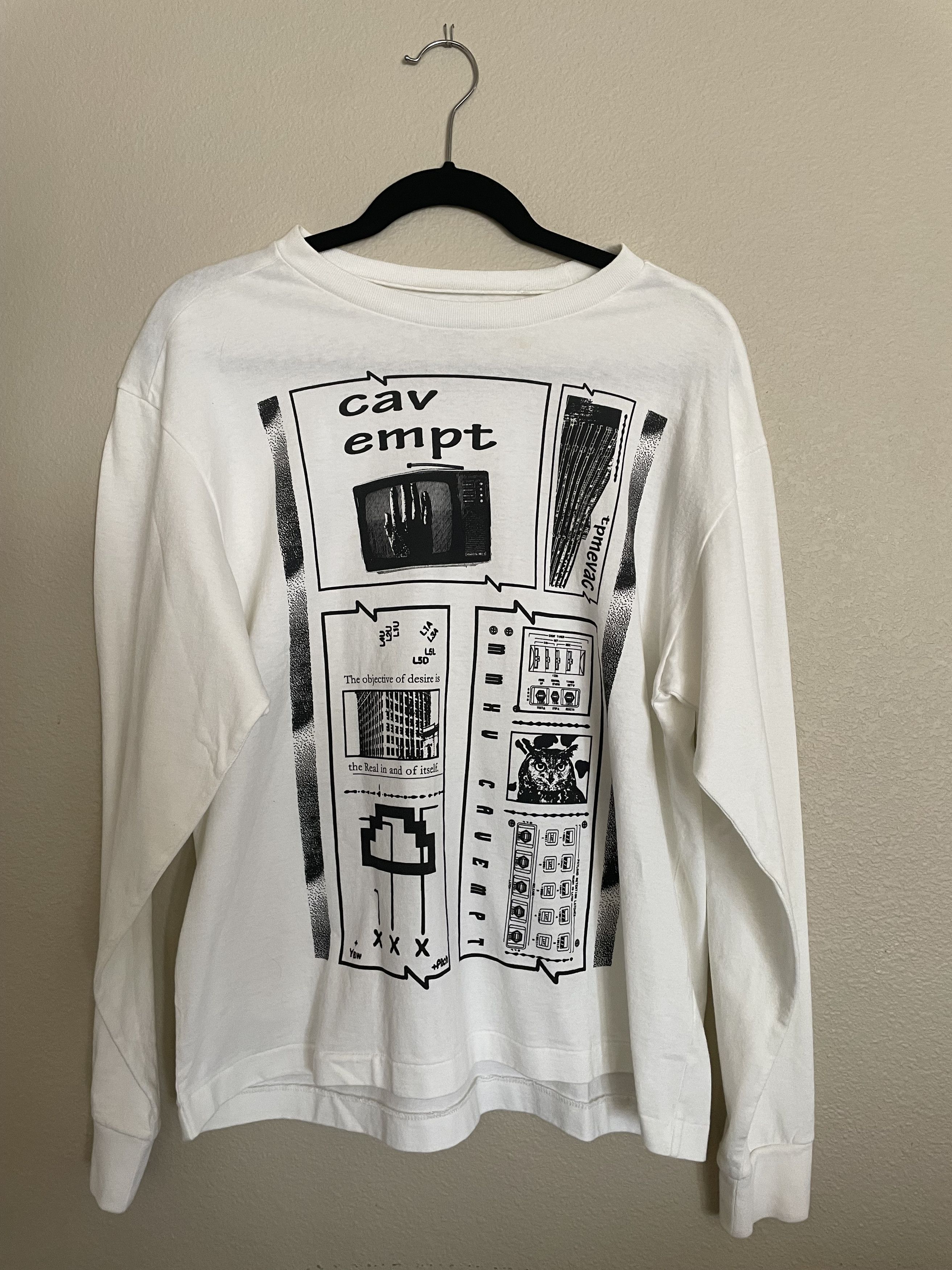 Cav Empt Cav Empt long sleeve white from 2015 Size US M / EU 48-50 / 2 - 1 Thumbnail