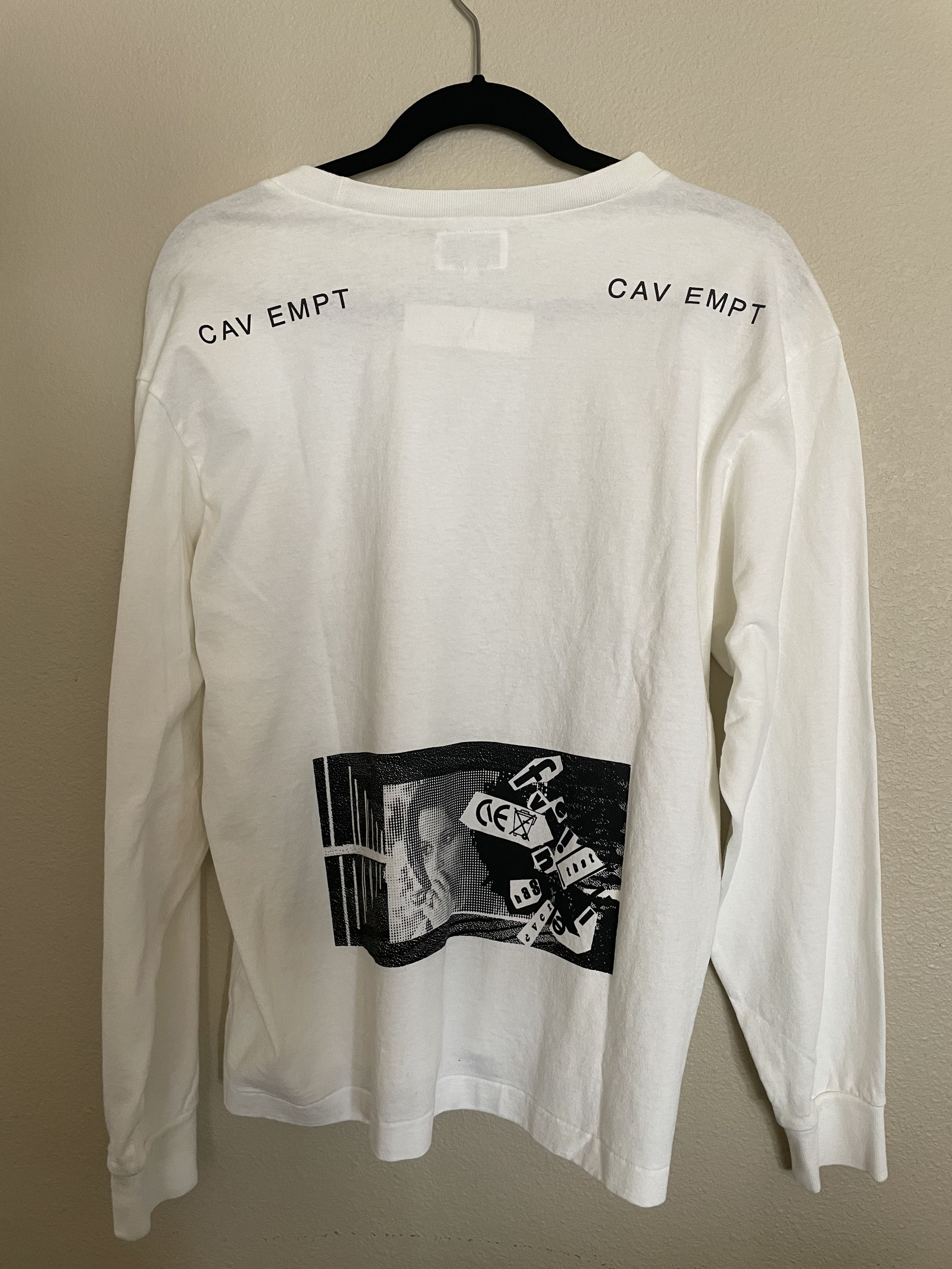 Cav Empt Cav Empt long sleeve white from 2015 Size US M / EU 48-50 / 2 - 2 Thumbnail