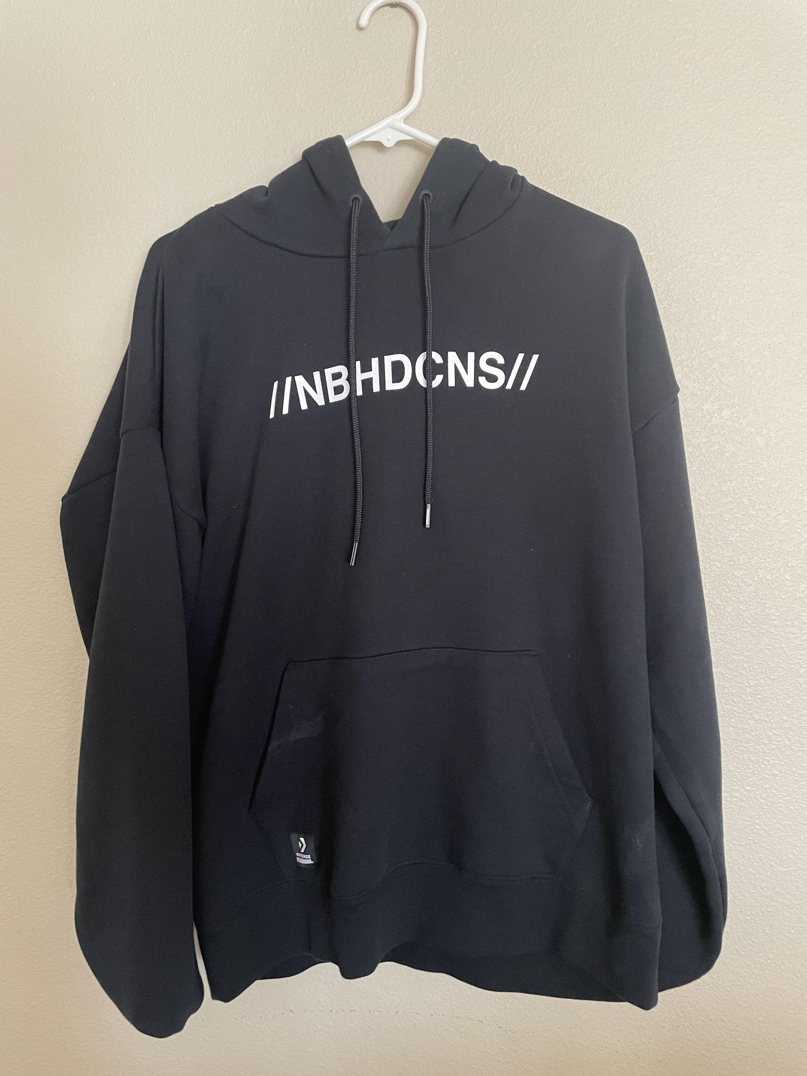 Converse Neighborhood Streetwear Convers X Neighborhood Pullover Hoodie Grailed