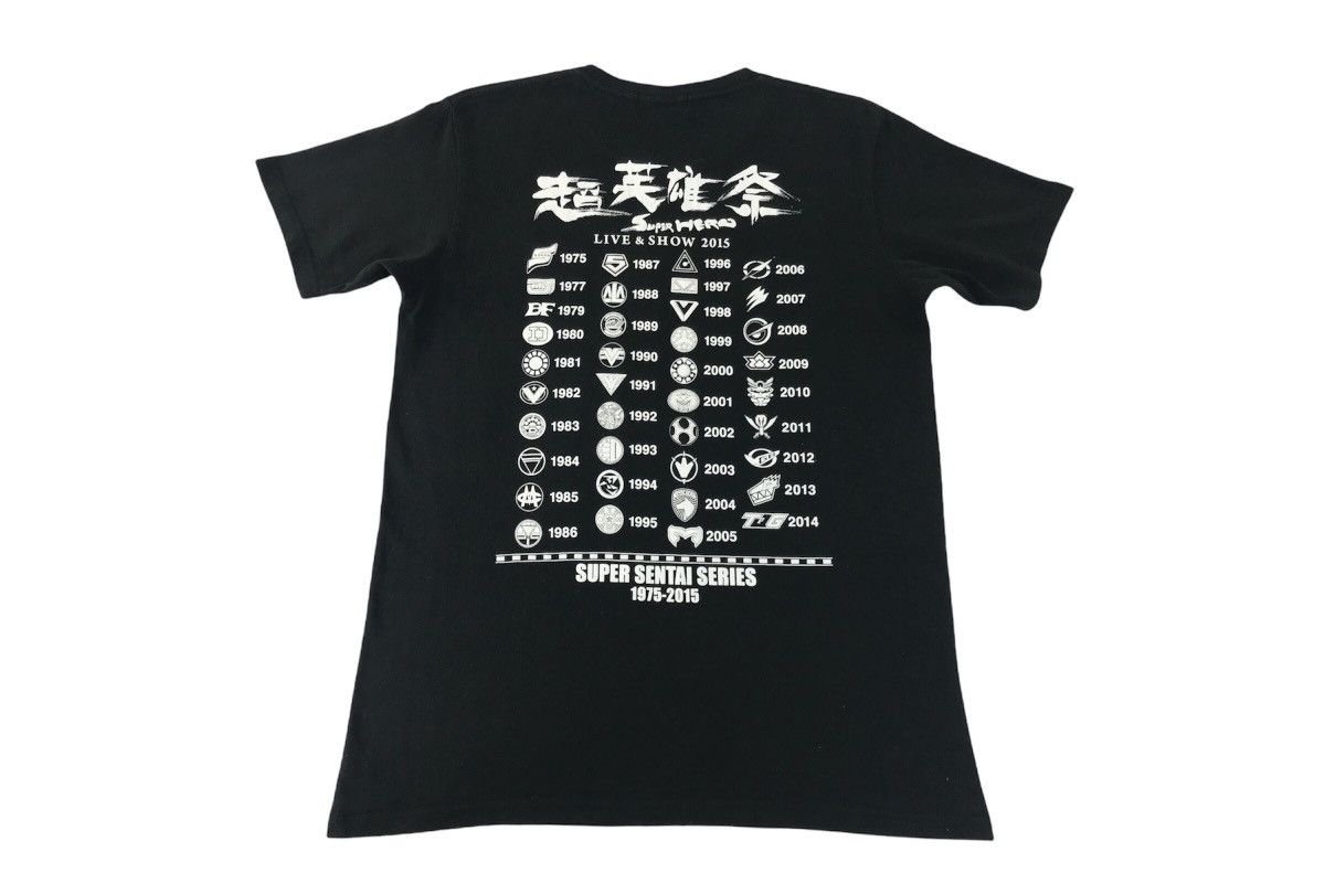 Anime Bandai Super Hero Live&Show 2015 Tee Size US M / EU 48-50 / 2 - 2 Thumbnail