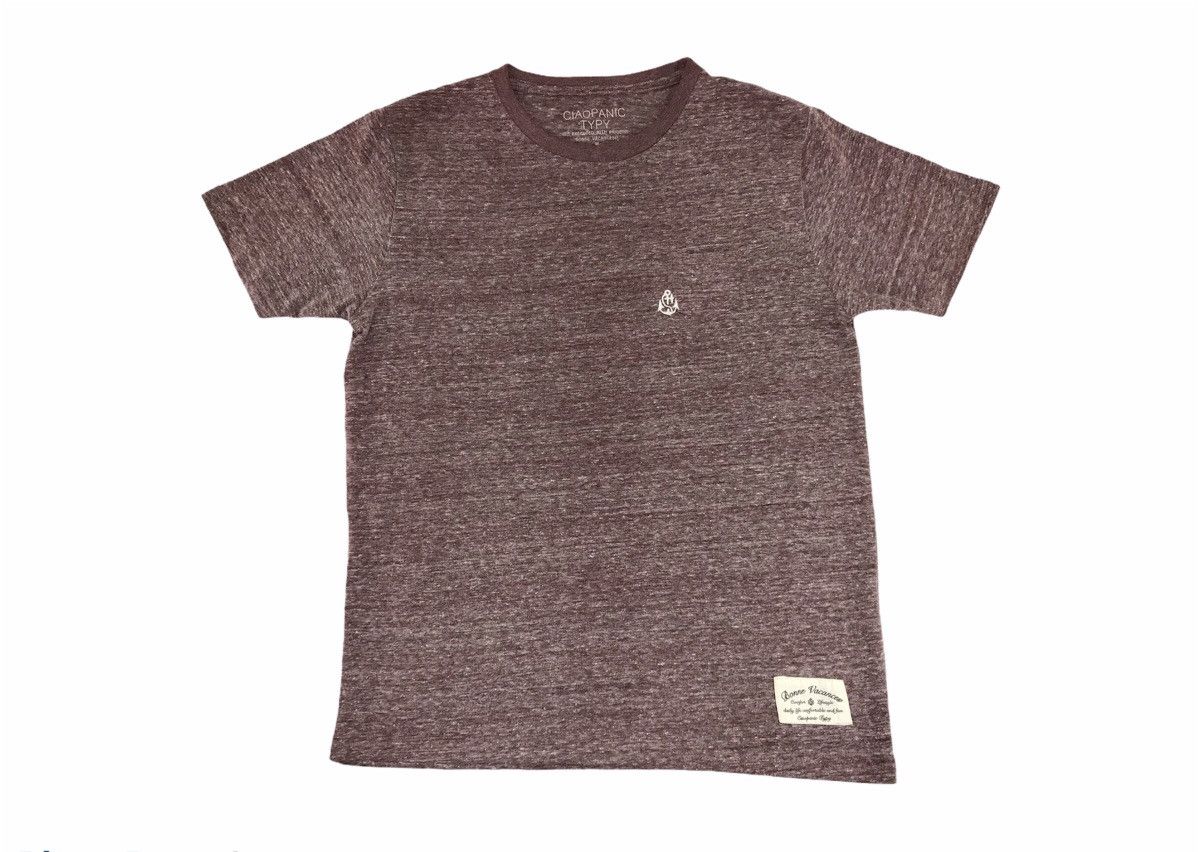Japanese Brand Bonne Vacances embroidery small logo pocket tee japan Size US S / EU 44-46 / 1 - 1 Thumbnail