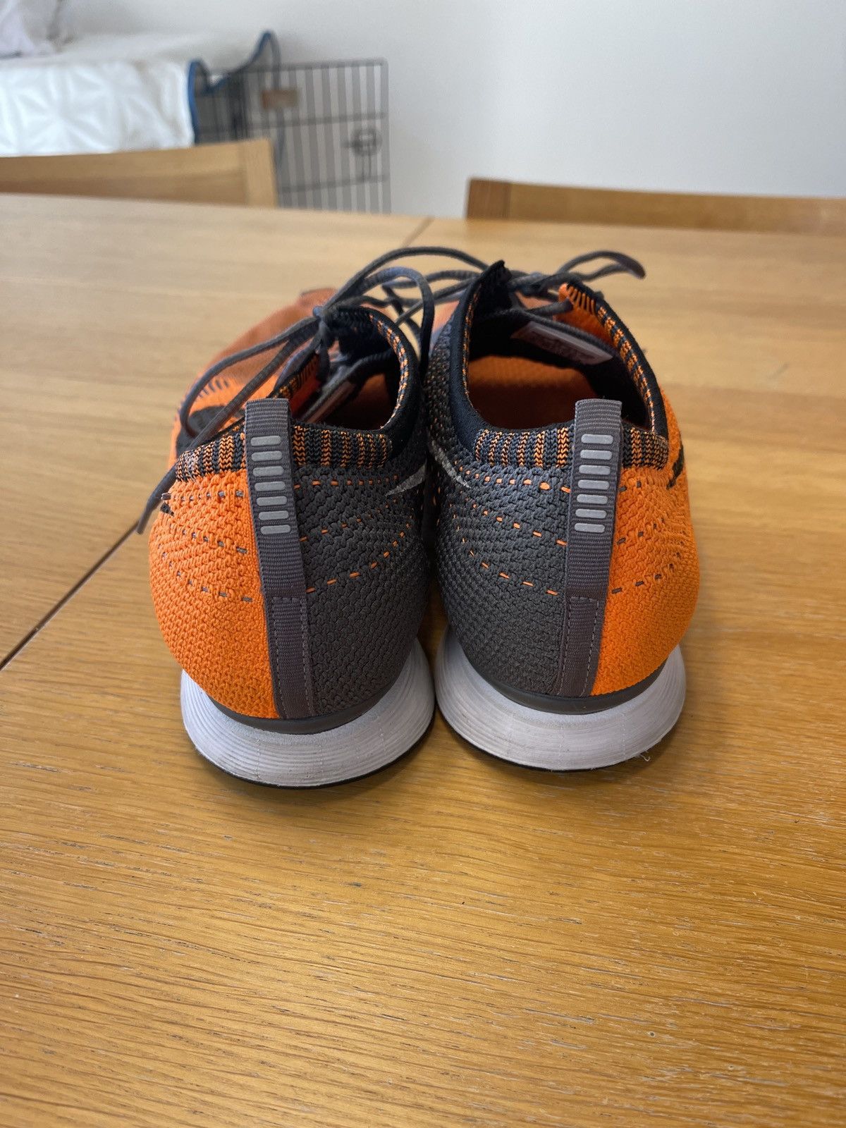 Nike Nike Flyknit Racer Total Orange 2012 Size 14 Size US 14 / EU 47 - 3 Thumbnail