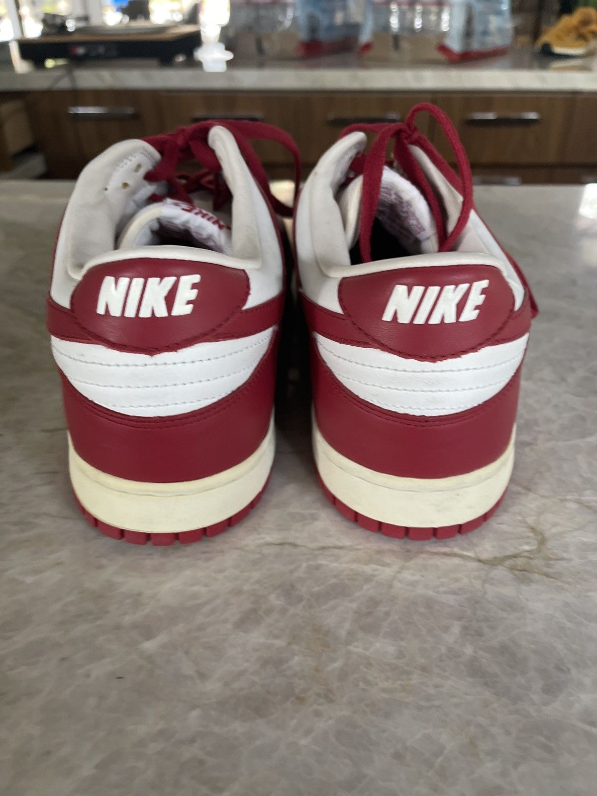 Nike Nike Dunk Low White | Varsity Red 2005 Size 14 Size US 14 / EU 47 - 6 Thumbnail
