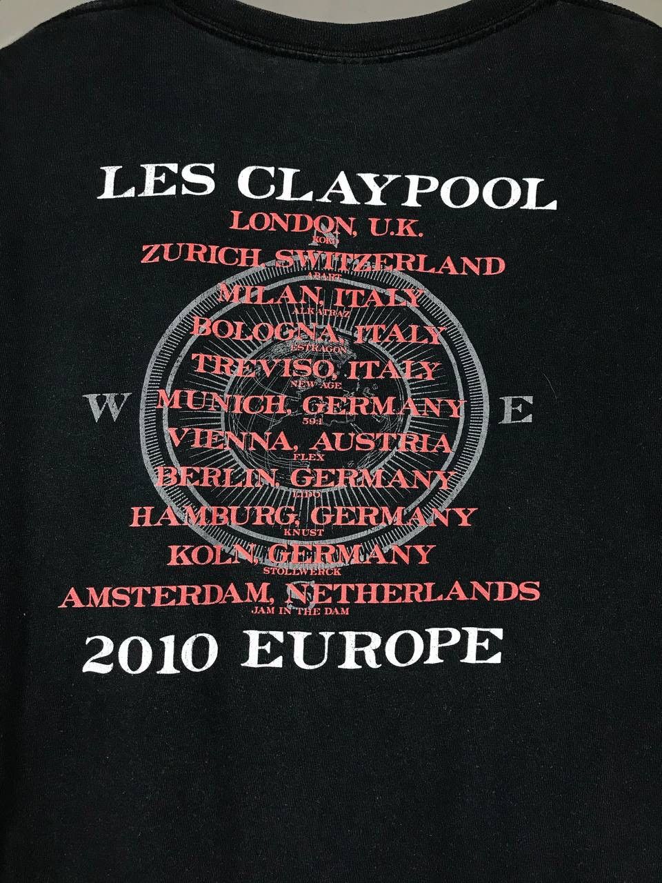Band Tees × Vintage Les Claypool 2010 vintage rock band tour tee Size US L / EU 52-54 / 3 - 7 Thumbnail